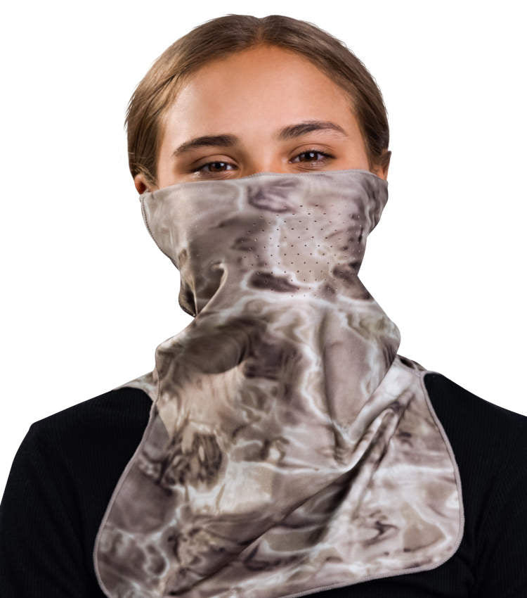 Kids UV Protection Face Mask ProMax - Breathable Sun Shield Gaiter with Ventilation | Aqua Design | Perfect for Outdoor Activities, Hiking, Cycling & Beach Trips