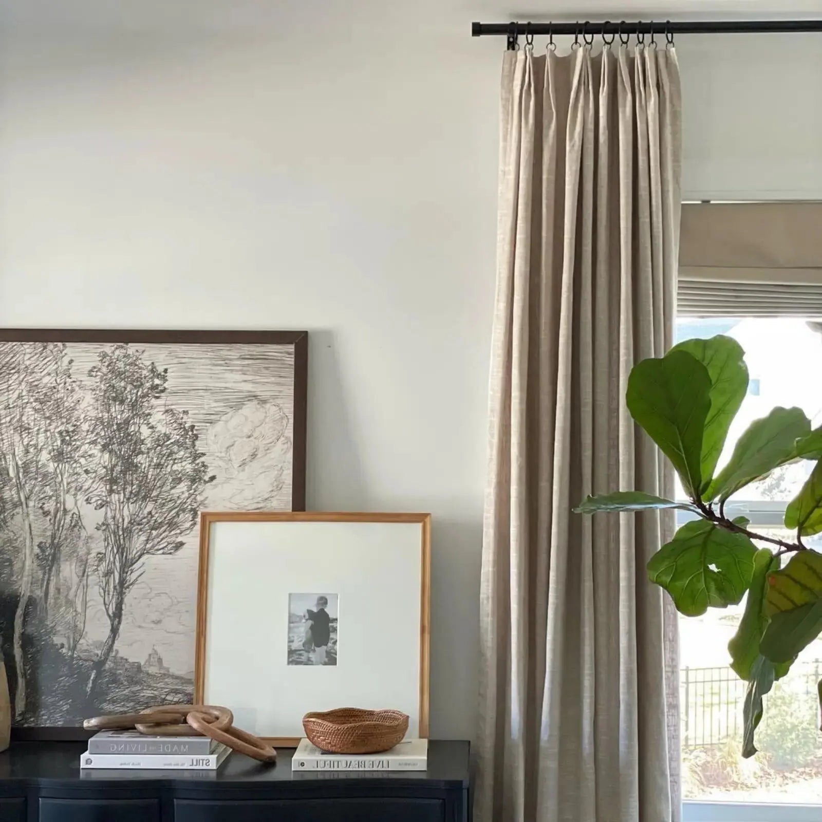 Luxury Blackout Thermal Curtains for Bedroom - Pinch Pleated Drapes for Insulation & Noise Reduction - Elegant Window Treatments for Home & Office