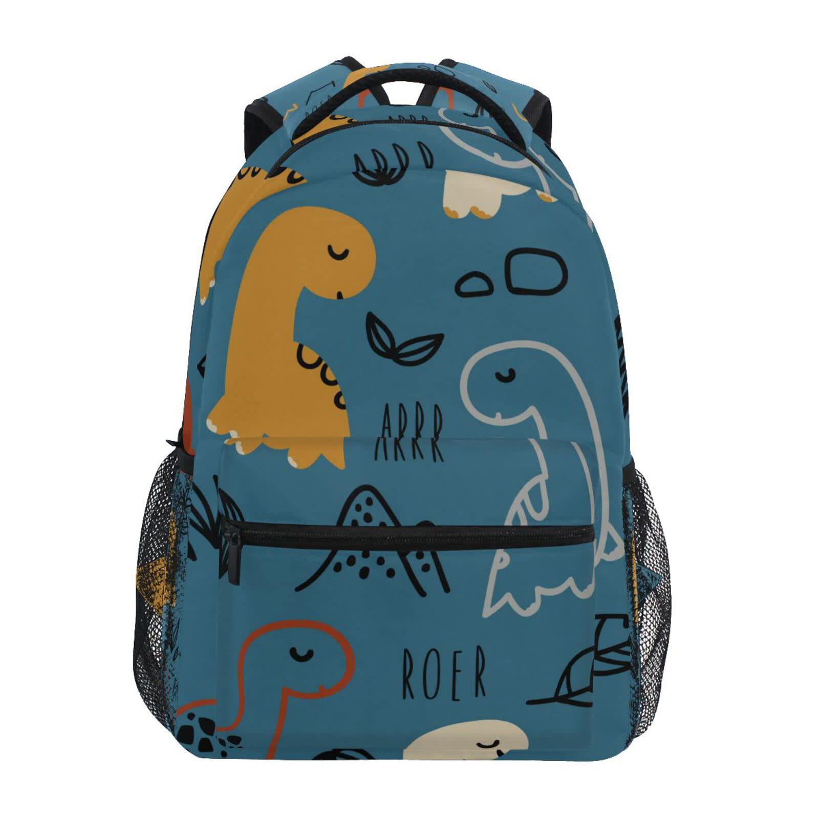Dinosaur School Backpack for Boys - Lightweight Classic Teen Backpack with Laptop Compartment | Perfect for Middle School, High School Students & Daily Use