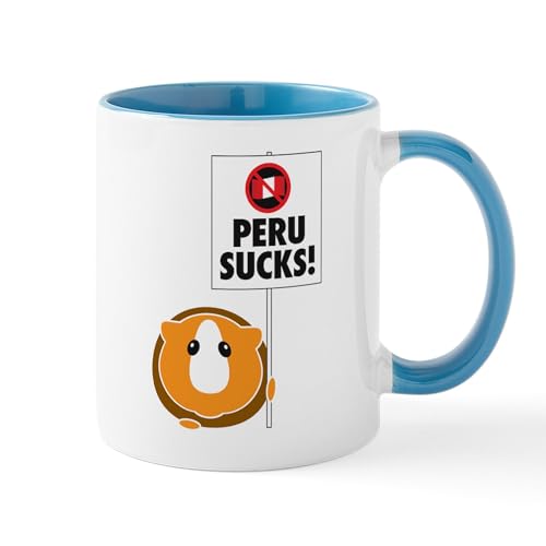 White/Blue Inside - Peru Sucks Mug