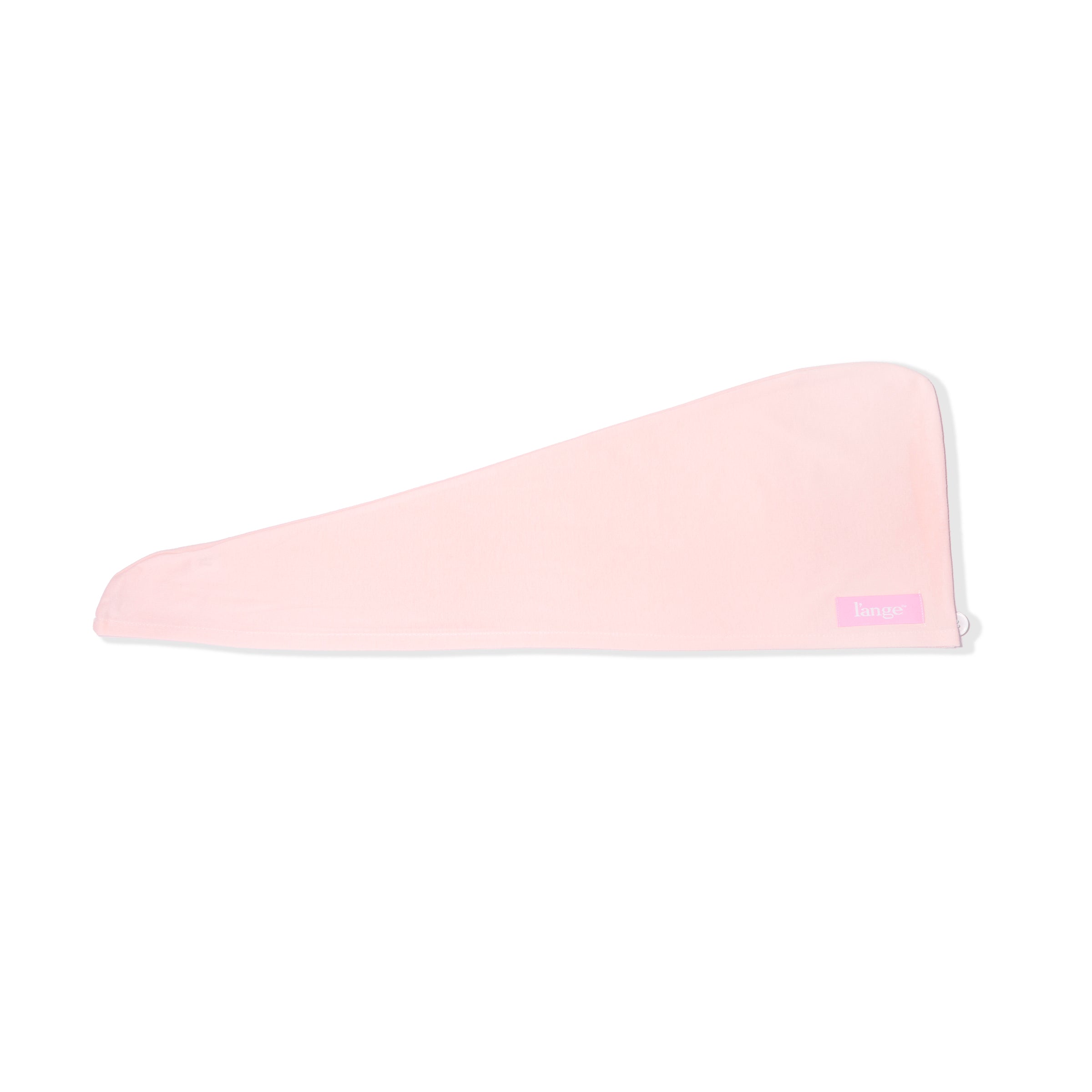 Soft Microfiber Hair Wrap Towel for Curly Hair - Blush Pink | Quick Dry Hair Turban for Women, Perfect for Post-Shower, Gym & Travel
