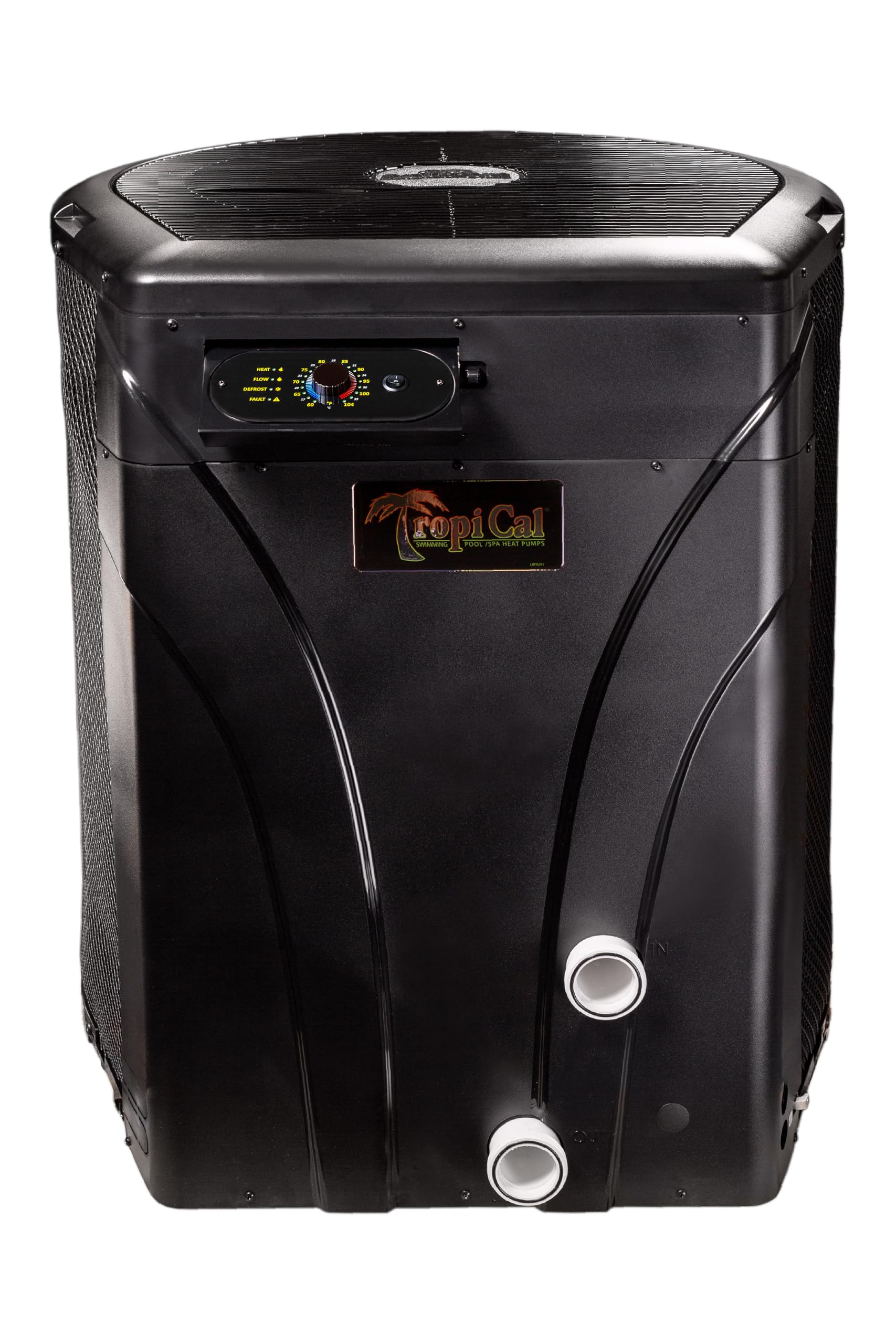Aqua Cal Tropical T135R 123,000 BTU Heat-Cool Pool Heat Pump | Energy Efficient Swimming Pool Heater & Cooler | Perfect for Year-Round Pool Comfort in Backyards & Resorts