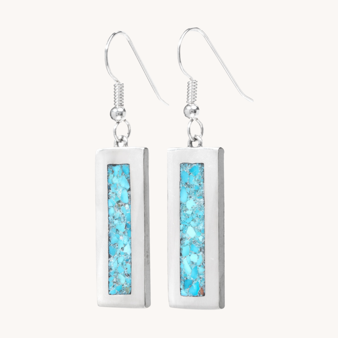 Radiante: Stunning Vista Turquoise Earrings for Women – Perfect for Boho Chic, Casual & Formal Occasions