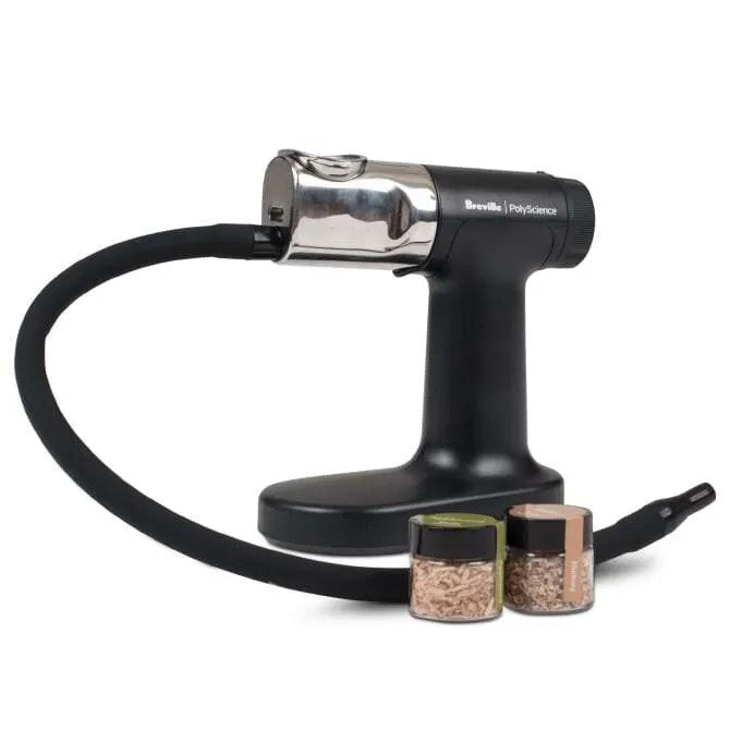 Breville Commercial Smoking Gun Pro - Premium Handheld Food Smoker for Cocktails, Meats & Desserts - Perfect for Home Chefs & Mixologists