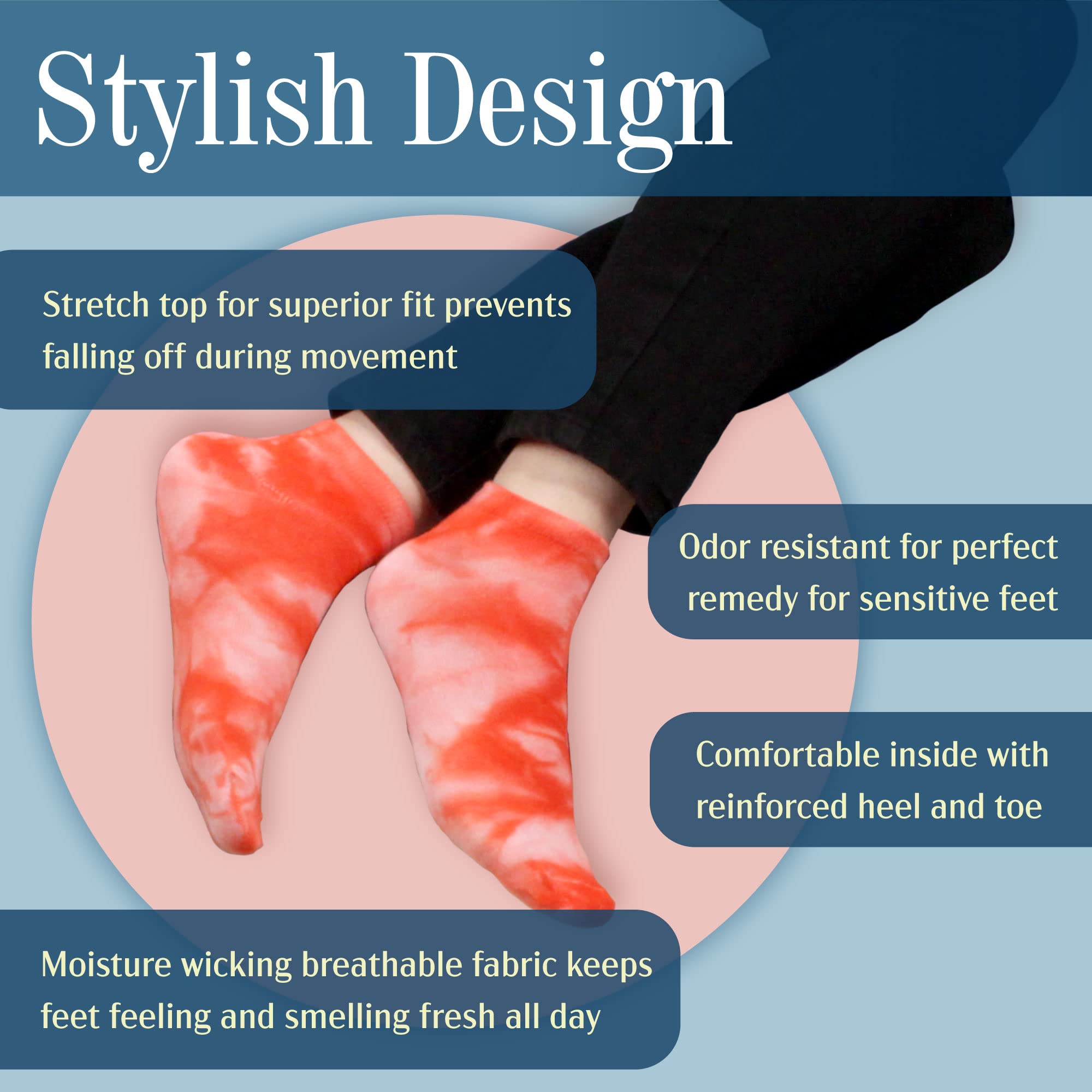 Breathable Bamboo Rayon Men's Athletic Ankle Socks - 4-Pack Moisture-Wicking Sports Socks for Running, Gym & Everyday Comfort