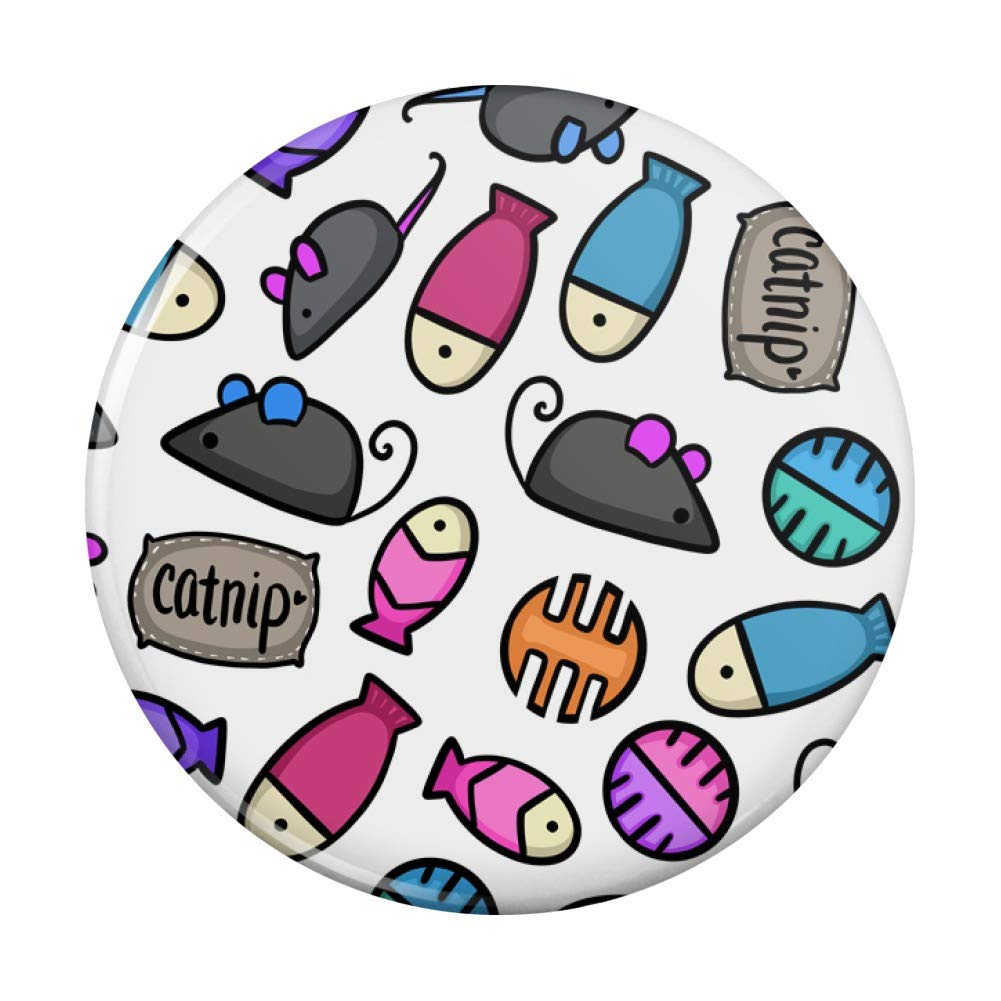 Catnip-Infused Mouse & Fish Pattern Cat Toys - Fun Interactive Play for Kittens & Adult Cats - Perfect for Indoor Play & Training