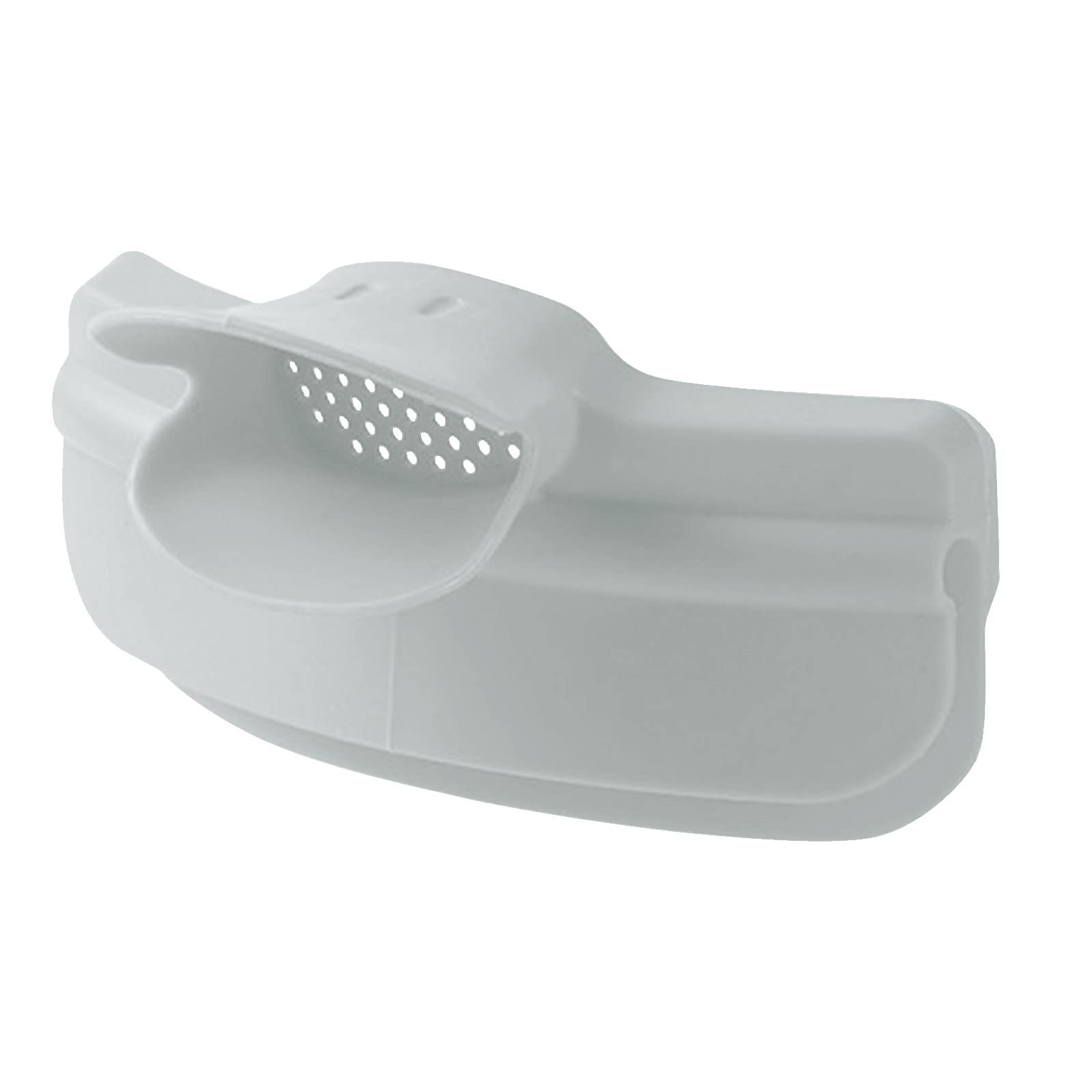 **Spill-Proof Silicone Kitchen Funnel with Round Edge & Strainer - Grey, One Size - Perfect for Pouring Liquids, Straining Soups, and Transferring Ingredients Safely**