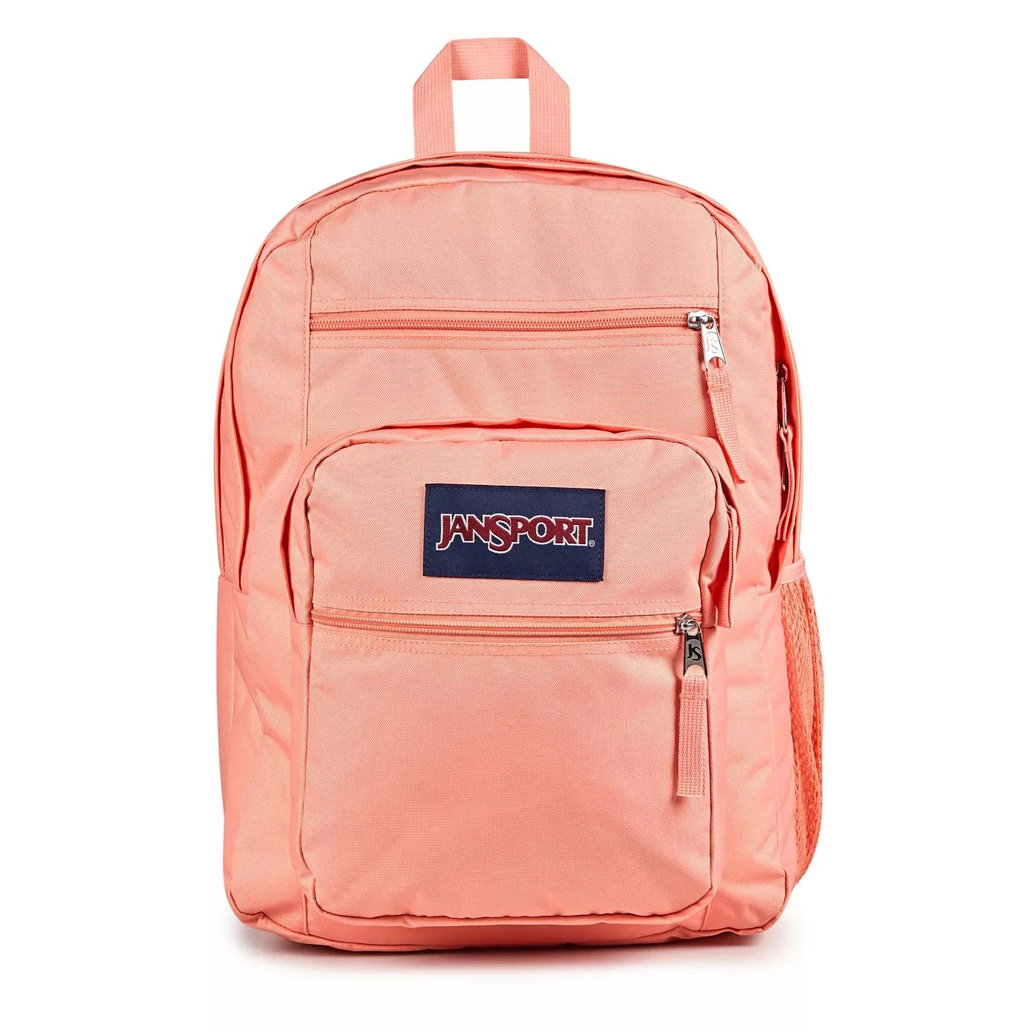 JanSport Big Student Backpack for School & Travel - Lightweight Laptop Backpack with Spacious Compartment, Durable Peach Pink Design | Perfect for College, High School, Work & Outdoor Adventures
