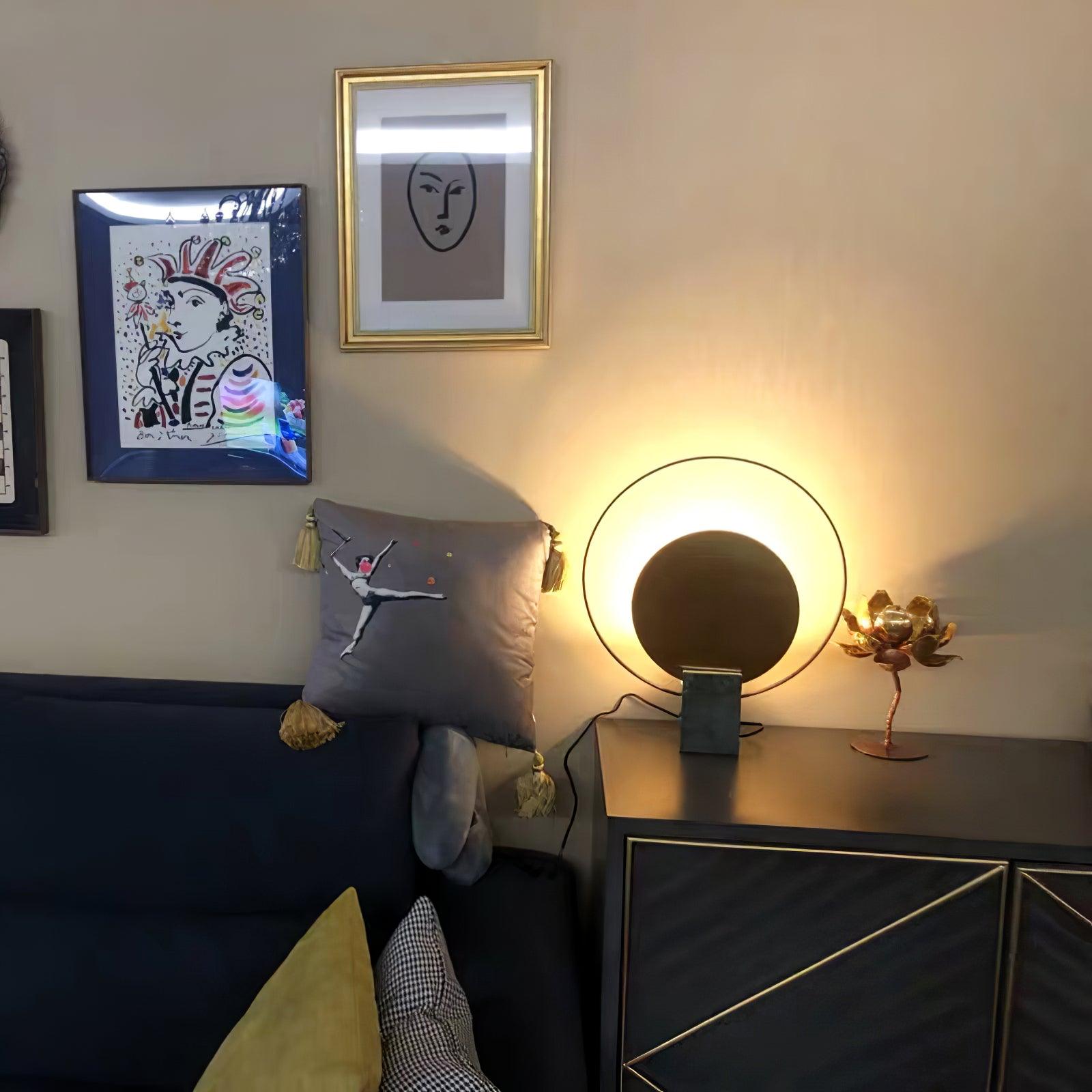 Amos Camden Table Lamp - Modern LED Nightstand Lamp with USB Port, Adjustable Brightness for Bedroom, Living Room, Office - Perfect for Reading, Working & Relaxing
