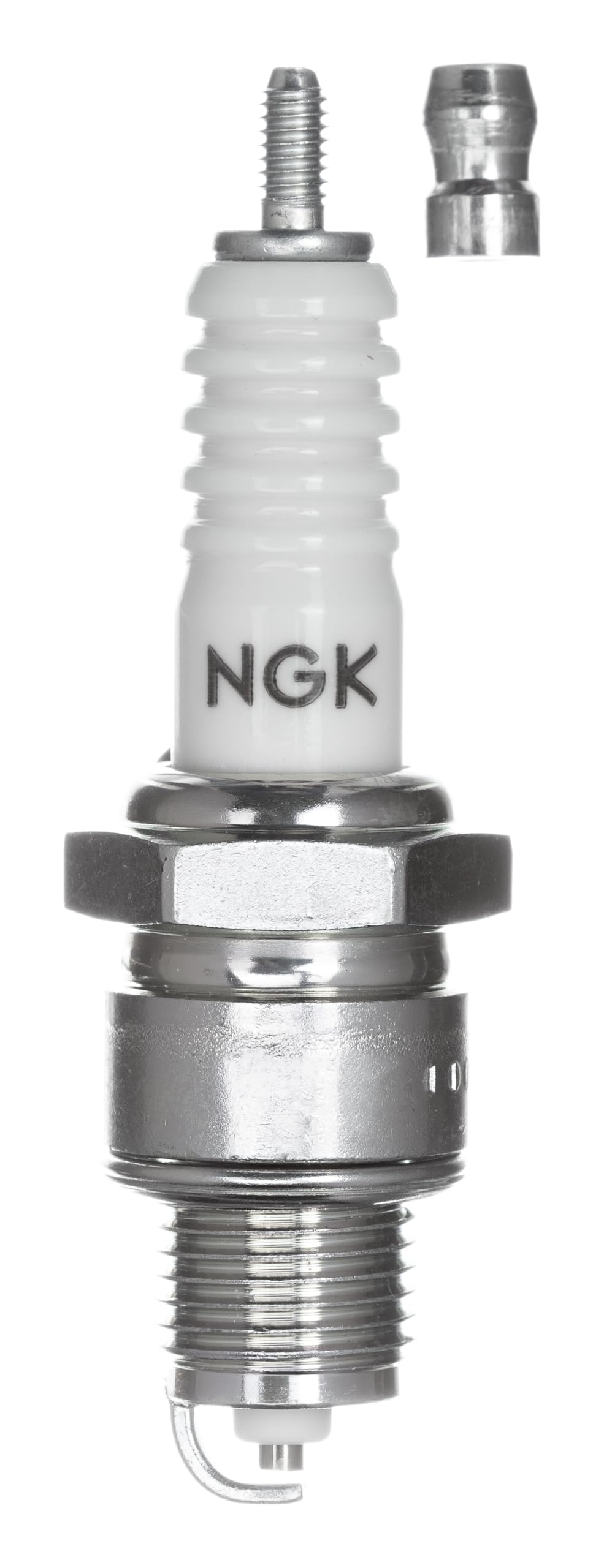 NGK 3823 Standard Spark Plug - BP8HS-10, 1 Pack | Compatible with Small Engines, Lawn Mowers, Motorcycles & ATVs | High Performance Ignition for Smooth Starts