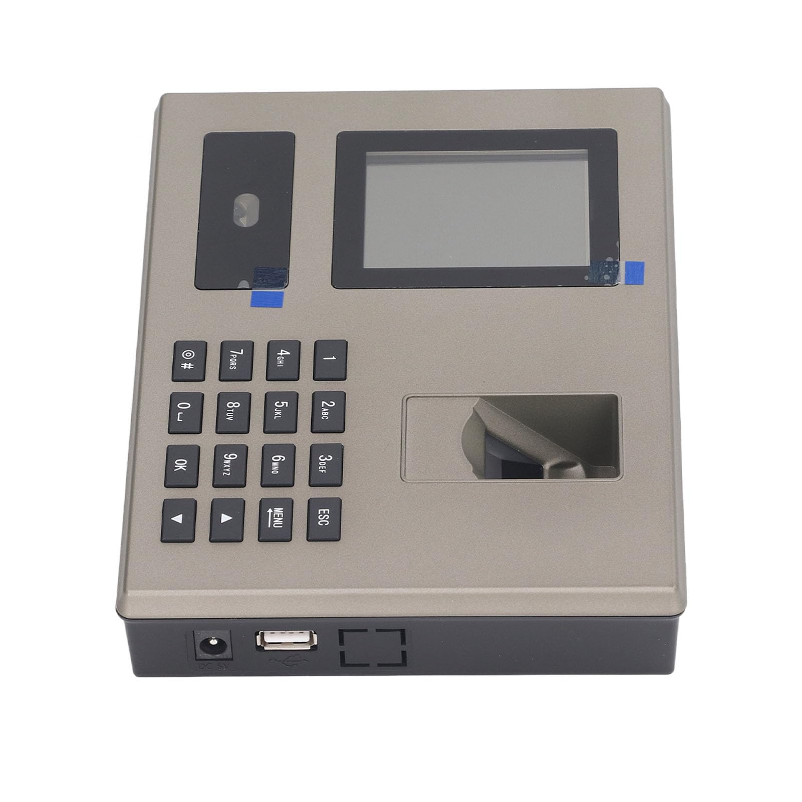 Biometric Time Clock with Fingerprint & Face Recognition - 1500 User Capacity, TFT LCD Screen, US Plug - Ideal for Small Business Employee Attendance Tracking & Workforce Management