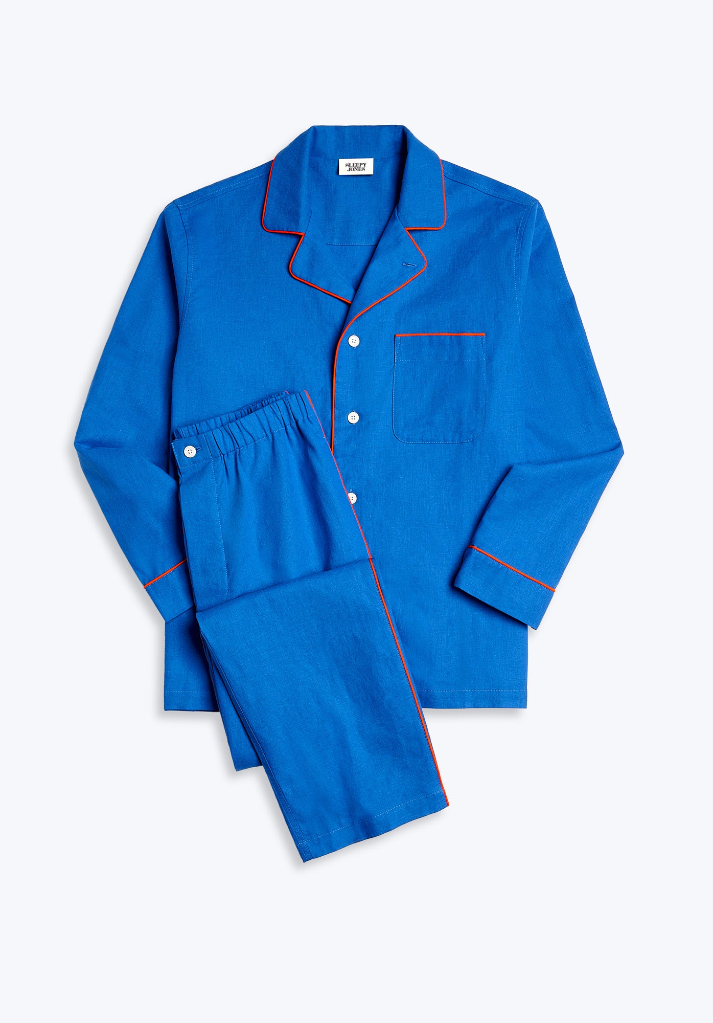 Azure Linen-Cotton