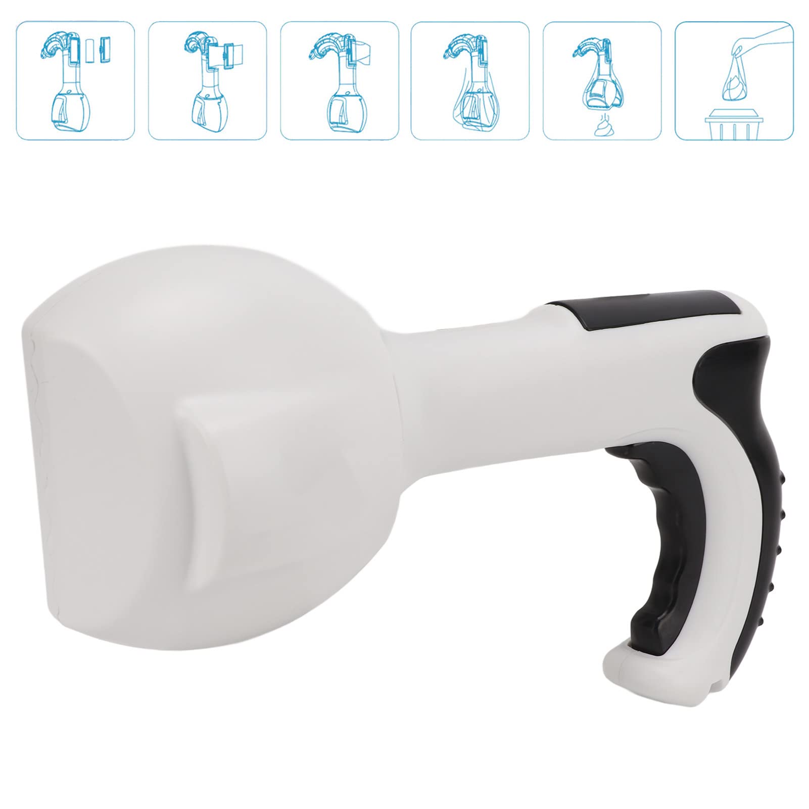 Portable Dog Poop Scooper - Easy Cleaning Pet Waste Tool for Walks & Parks