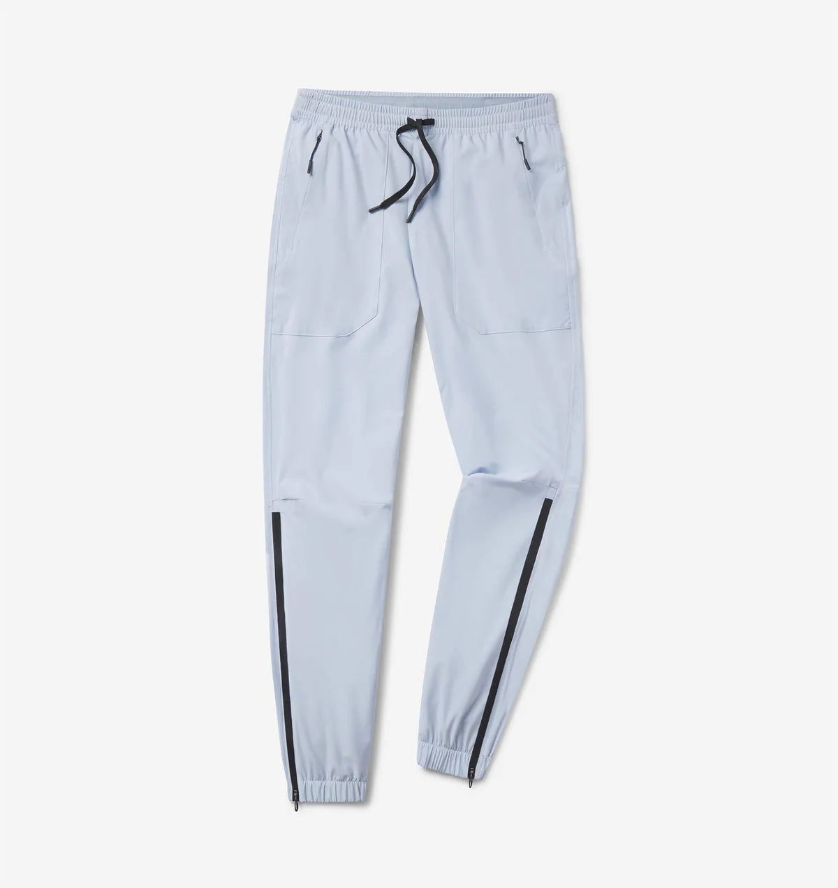 Men's Water-Resistant DWR Track Pants - Lightweight Quick-Dry Jogging Pants for Running & Gym (Sky Blue) | Perfect for Outdoor Workouts & Casual Wear