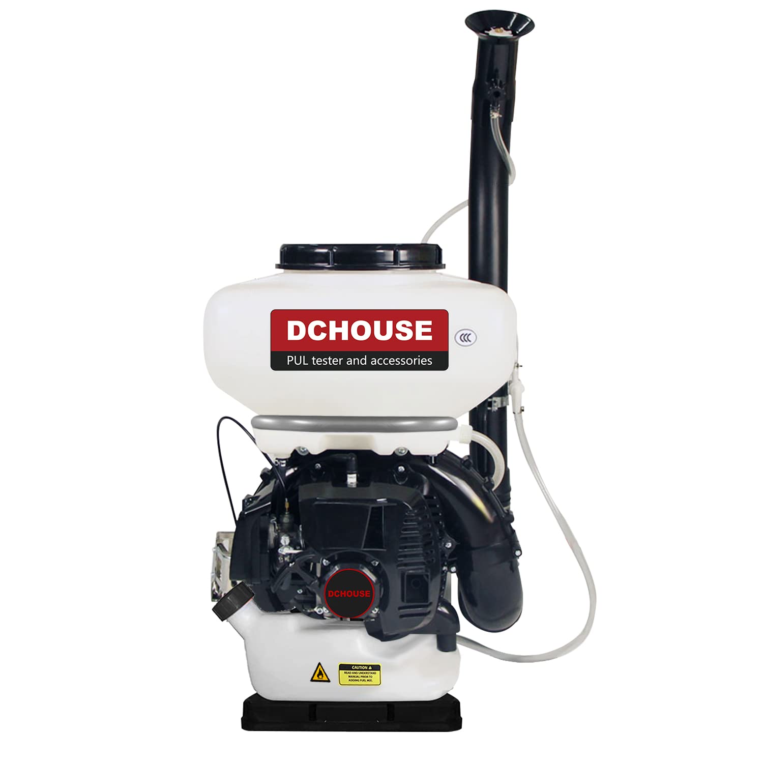 2 Gallon Gas Powered Backpack Fogger - 3 in 1 Sprayer for Liquid, Powder & Air | 3HP 2-Stroke Engine | Lawn & Garden Mist Duster for Pest Control, Disinfection & Leaf Blowing