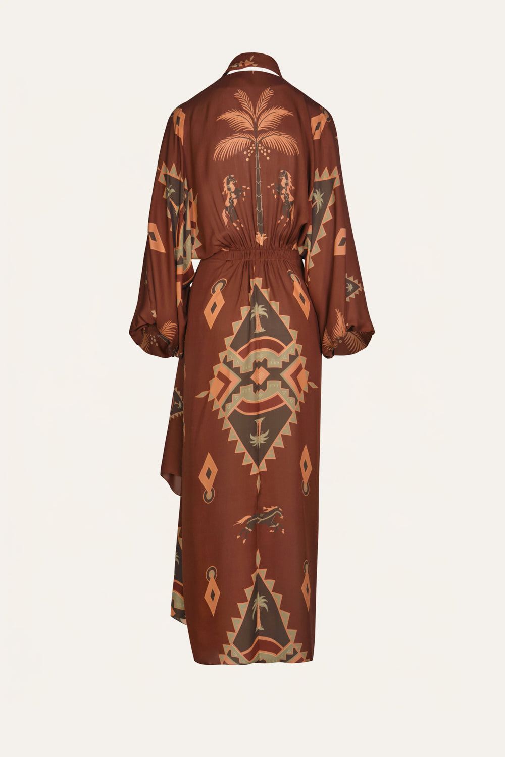 Elegant Brown Infinity Dress for Women - Perfect for Weddings, Parties & Special Occasions