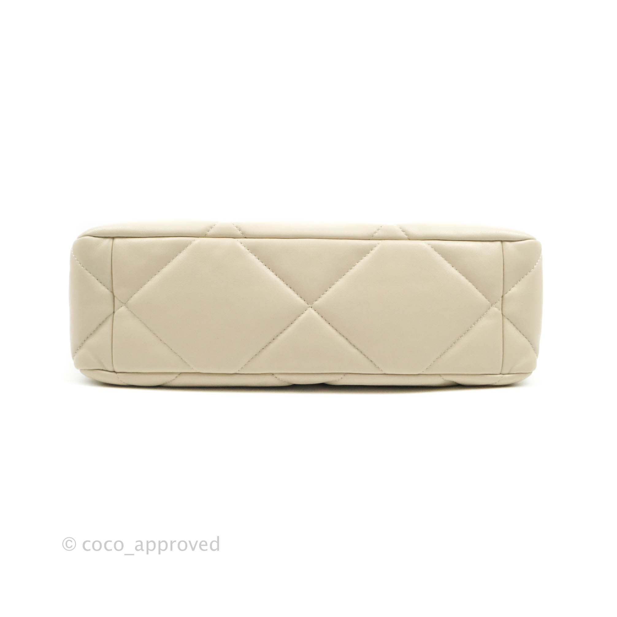 Chanel 19 Medium Flap Bag in Beige with Mixed Hardware - Luxury Designer Handbag for Women, Perfect for Work, Evening & Special Occasions