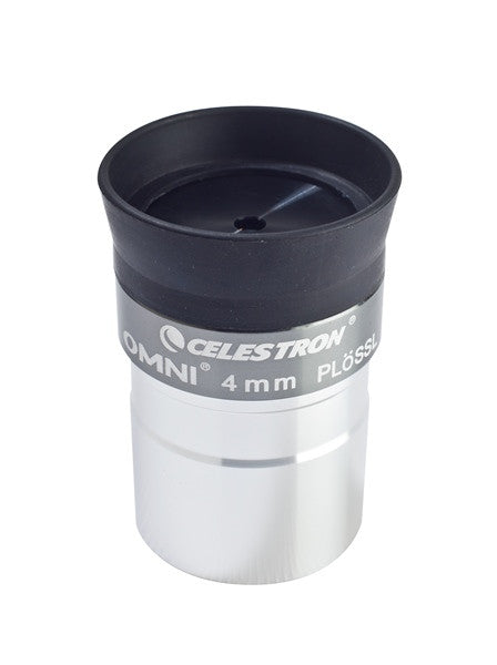 Celestron 4mm Omni Series Telescope Eyepiece 93316 - High Power Astronomy Lens for Planetary Observation & Stargazing
