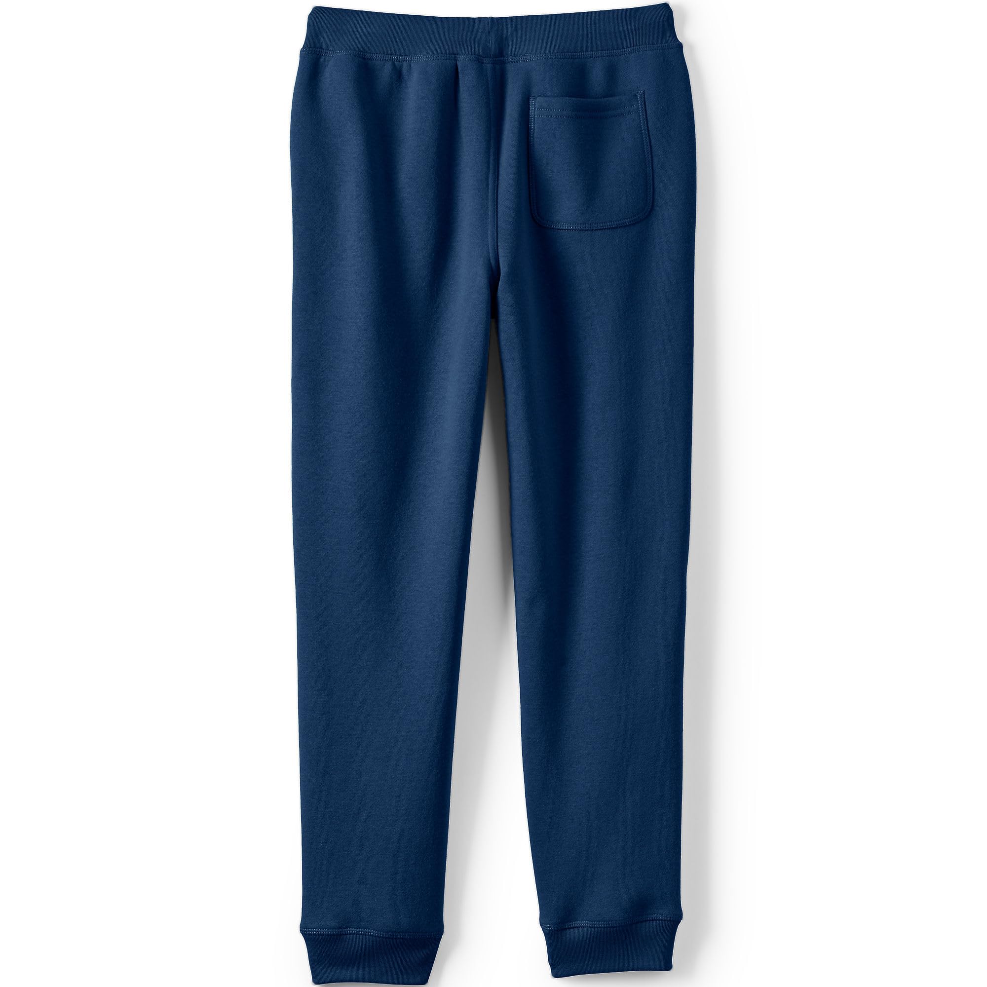 Lands' End Kids Iron Knee Fleece Jogger Sweatpants - Soft & Durable Fleece Pants for Boys & Girls - Perfect for Playtime, School & Outdoor Activities