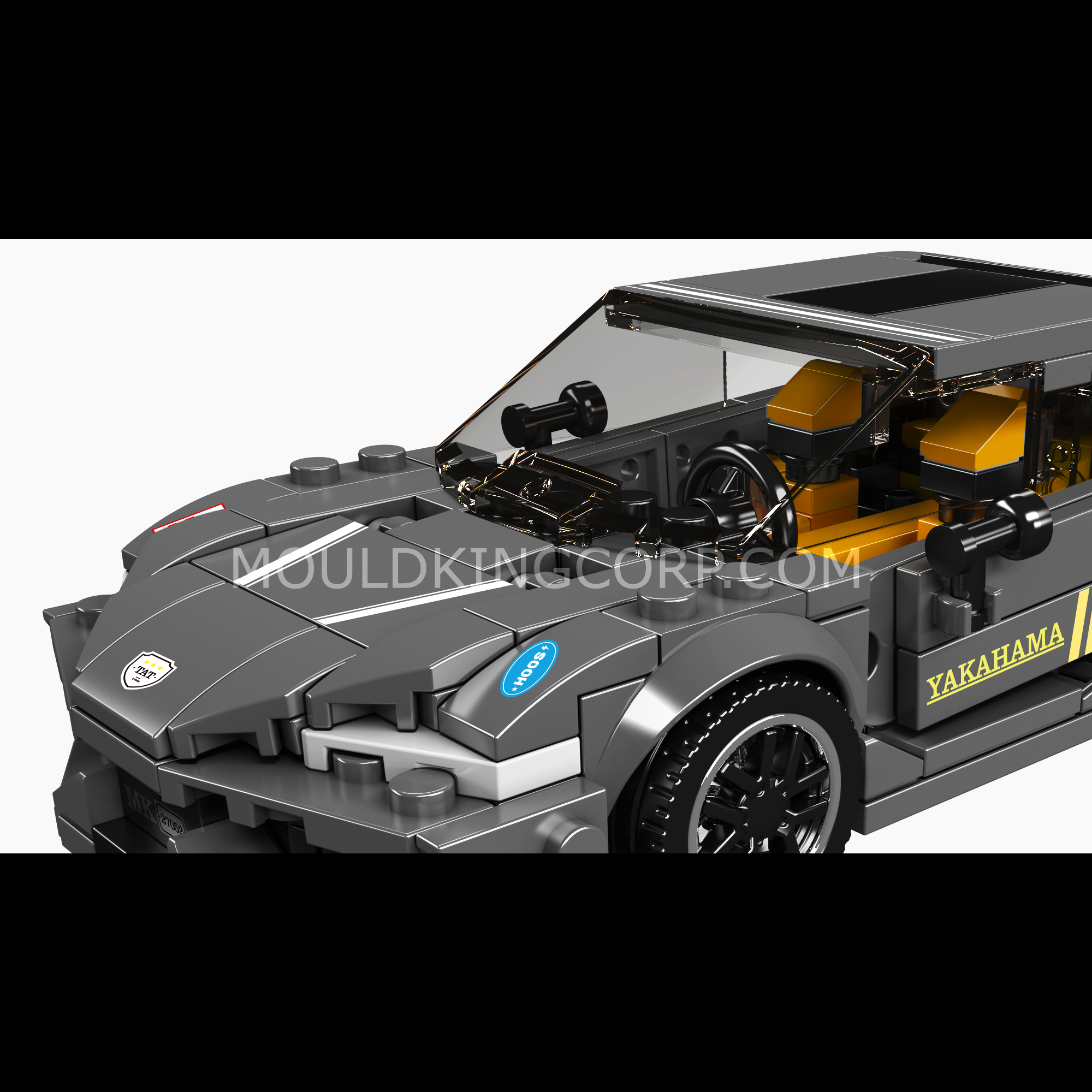 Mould King 27052 Koenigsegg Race Car Building Blocks Set - 386 PCS STEM Toy for Kids & Adults | Perfect for Creative Play, Birthday Gifts & Model Car Collection
