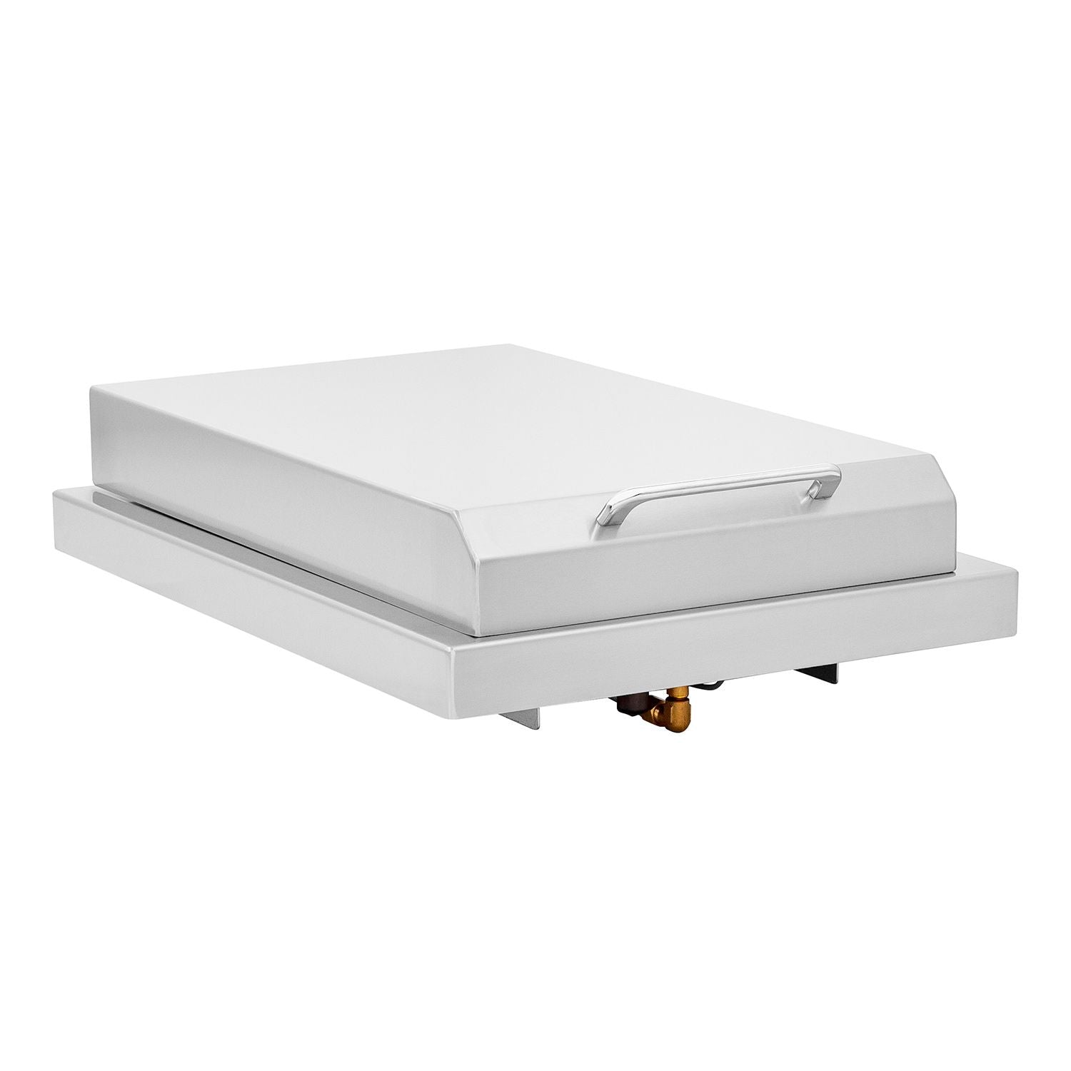 SummersetGas Built-In Side Burner SSSB1 NG/LP - Outdoor BBQ Grill Accessory for Patio, Deck & Backyard Cooking