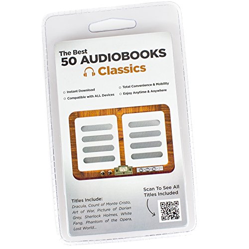 50 Classic Audiobooks Collection - Instant Digital Download for Kindle, Audible & Mobile - Perfect for Commuting, Travel & Relaxation