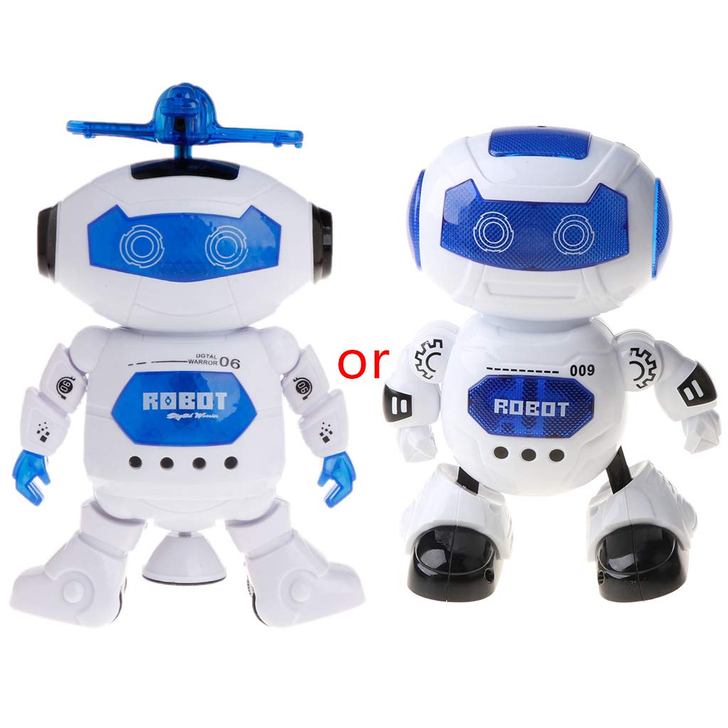 Electronic Walking Dancing Robot Toy with Music & LED Lights for Kids - Interactive STEM Learning & Fun Party Entertainment