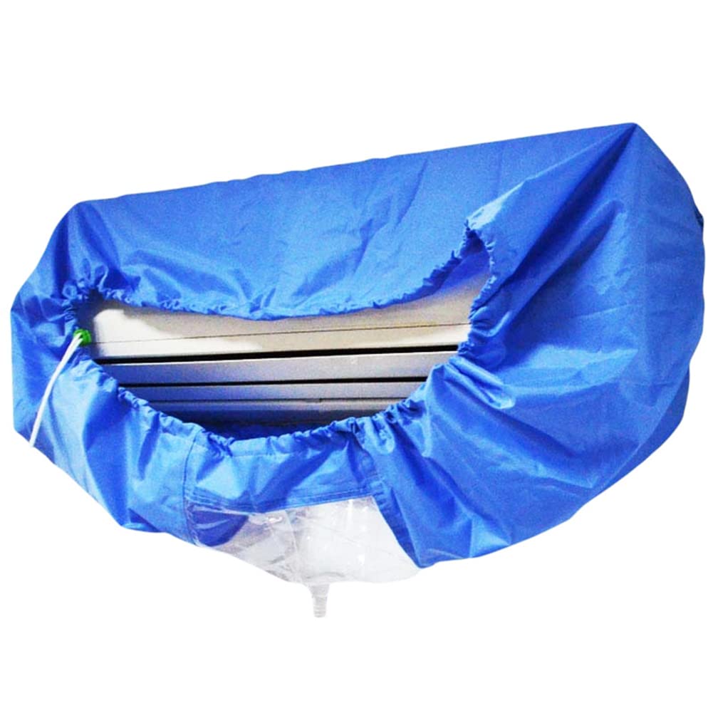 Wall Mounted Air Conditioner Service Cover Bag - Split AC Cleaning Protector Sleeve for Home & Office Use | Dust & Waterproof Washable Cover for Maintenance & Protection