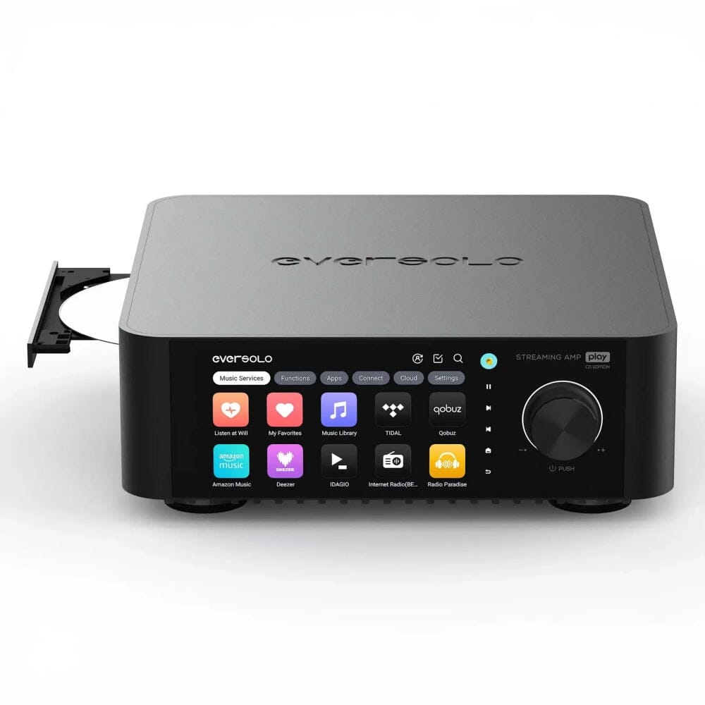 EverSolo Play / Play CD Edition Desktop DAC & AMP - High-Resolution Audio Decoder & Amplifier for Home & Studio Use
