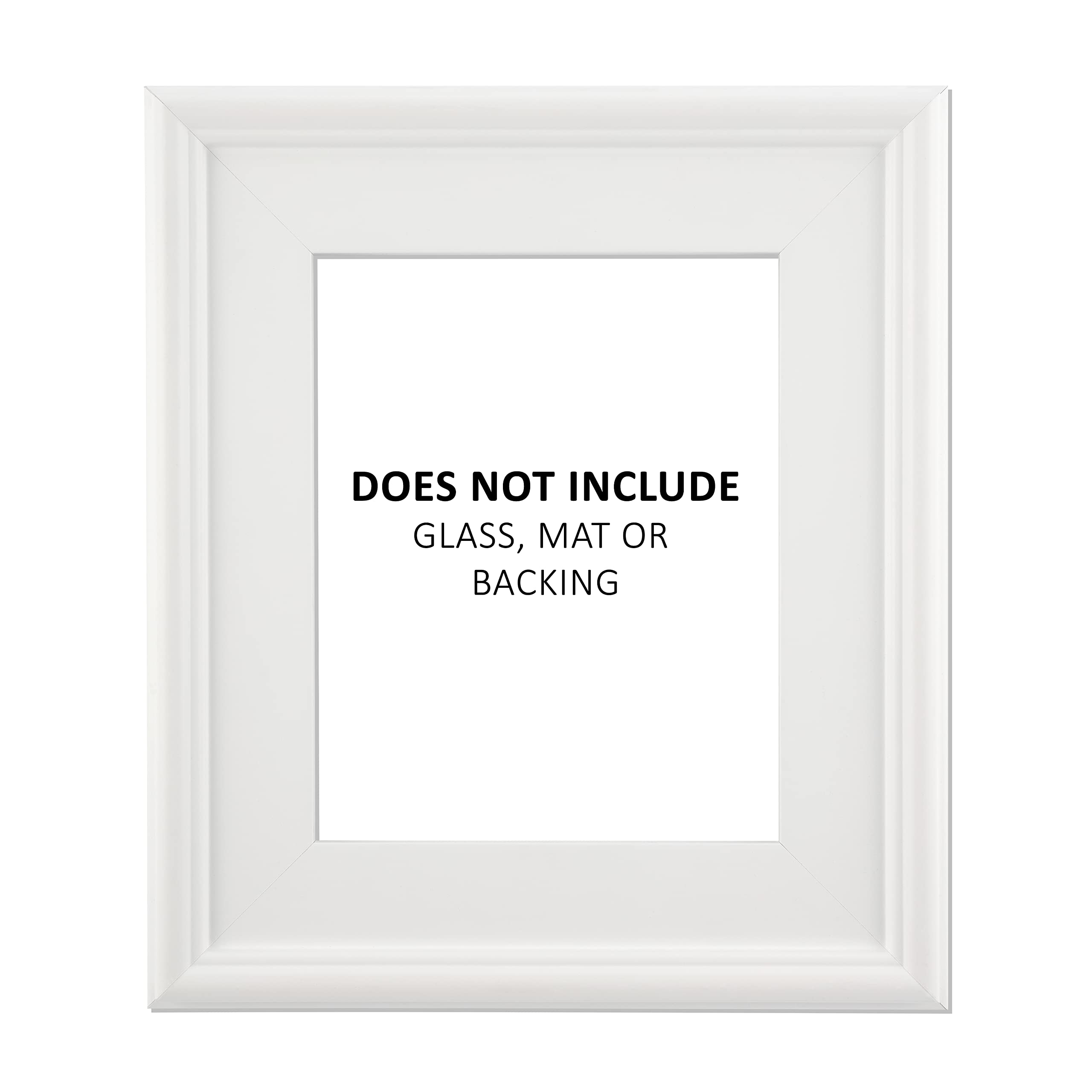 12x12 Plein Air Frame - 3 Inch Wide White Picture Frame (10 Pack) - Perfect for Wall Art, Photo Displays, and Home Decor