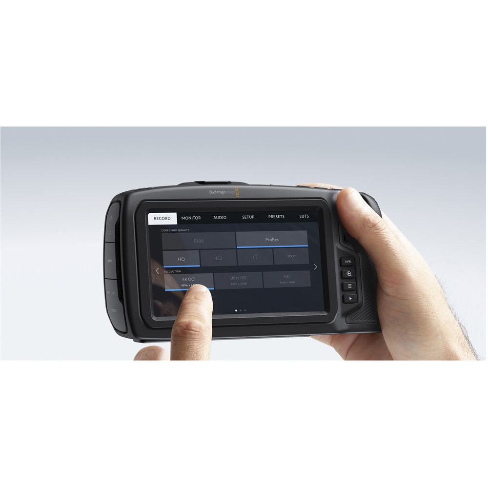 Blackmagic Design Pocket Cinema Camera 4K - Professional 4K Digital Video Camera for Filmmaking, Vlogging & Content Creation | Compact & Portable Cinema Camera for YouTube, Travel & Documentary Filming