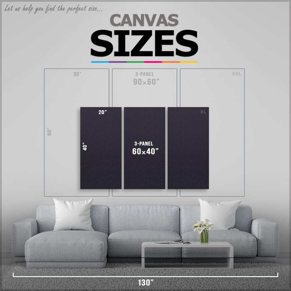 ARTCANVAS Two Lionesses Playing - 60