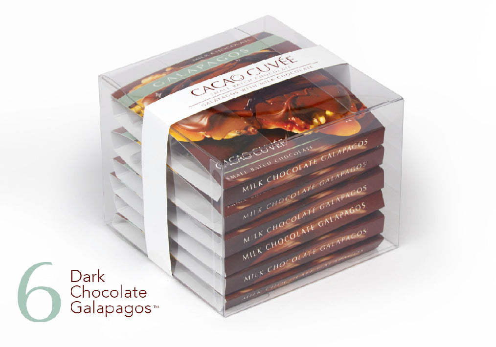 Delicious Chocolate Galapagos - 6-Piece Milk Chocolate Gift Box | Perfect for Holidays, Birthdays & Corporate Gifts
