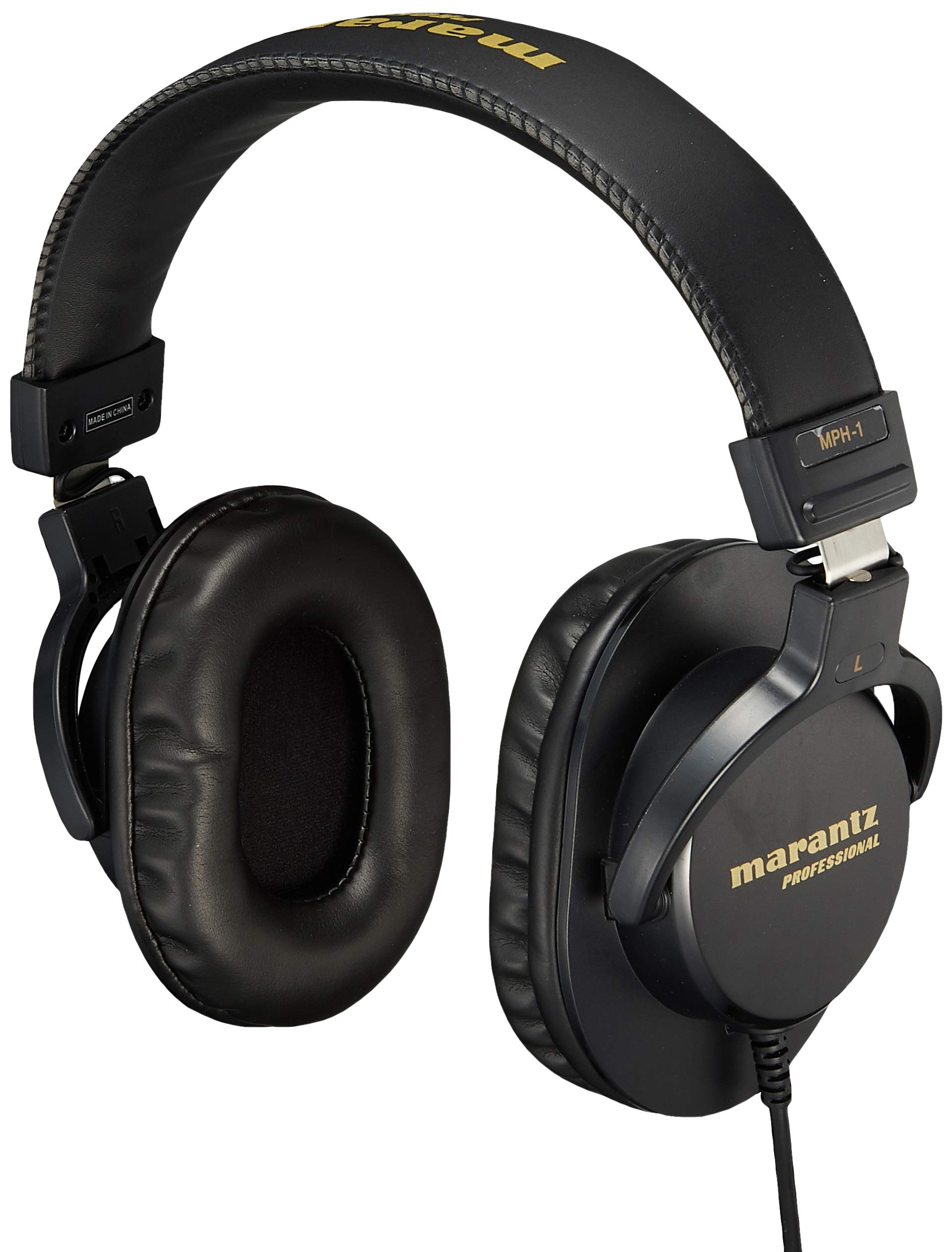 Marantz Pro Monitor Headphones MPH-1 - Over-Ear Studio Headphones with 40mm Drivers for DJ, Gaming & Music Production | Perfect for Professional Mixing, Live Performances & Remote Work