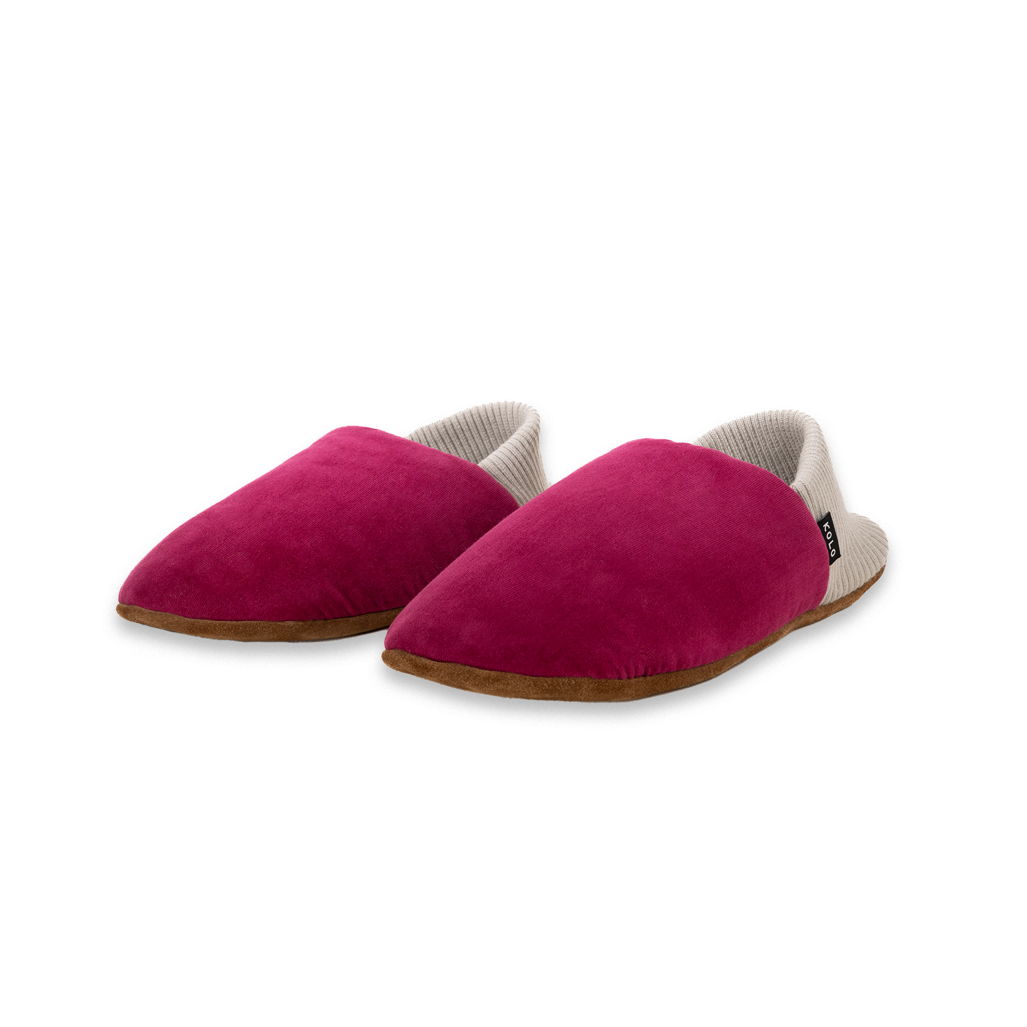 Velvet House Slippers with Corduroy Lining - Cozy Indoor Shoes for Women & Men - Perfect for Home, Lounge, and Winter Comfort