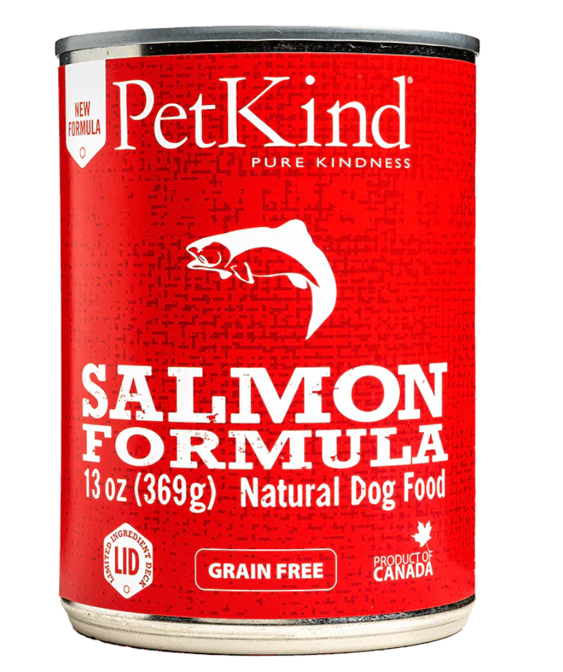 PetKind That's It Wild Salmon Formula Canned Dog Food - Grain-Free, Natural Ingredients for Healthy Skin & Coat - Perfect for Adult Dogs with Sensitive Stomachs