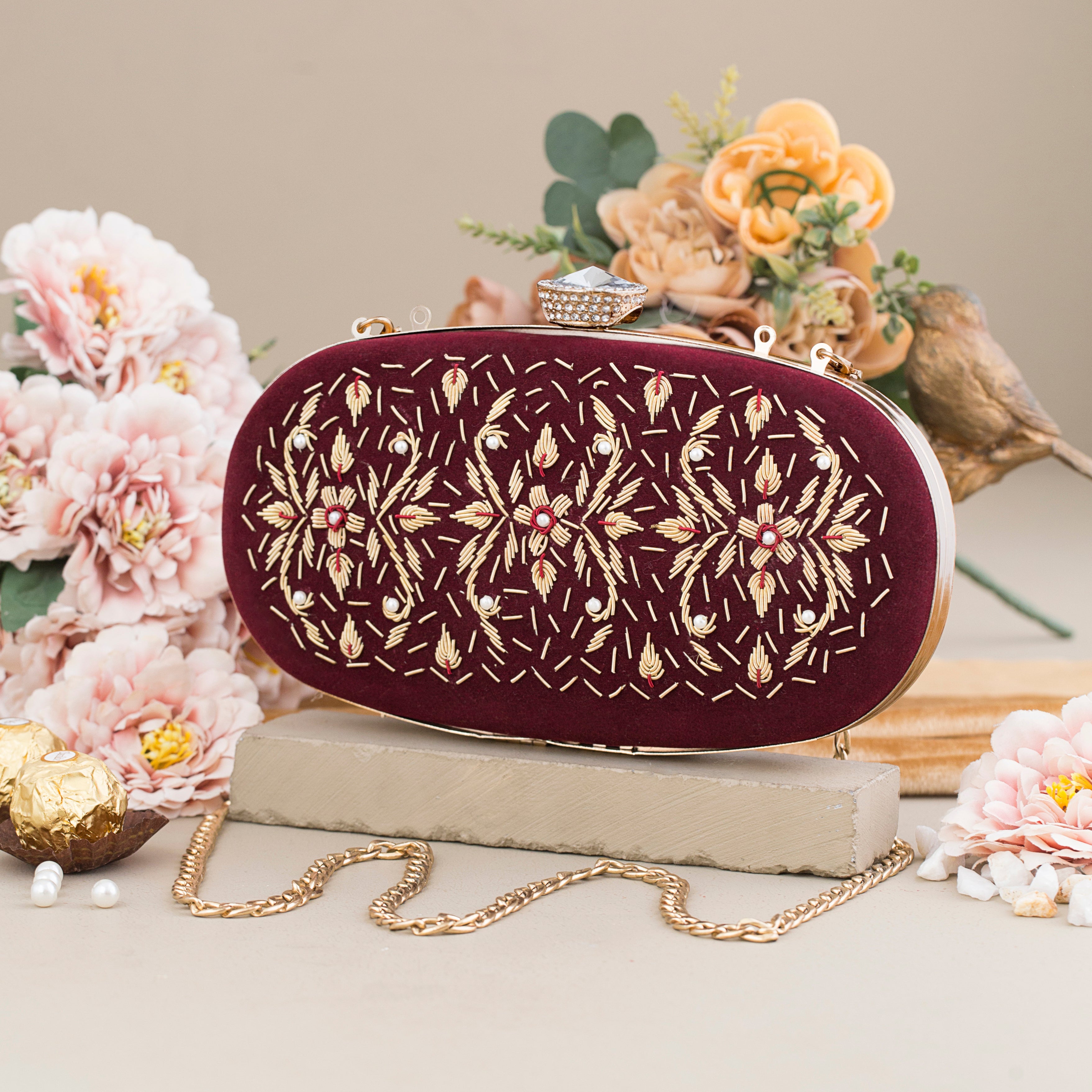 CB 137 Maroon - Premium Quality Handbag for Women | Stylish & Durable Crossbody Bag for Work, Travel & Everyday Use