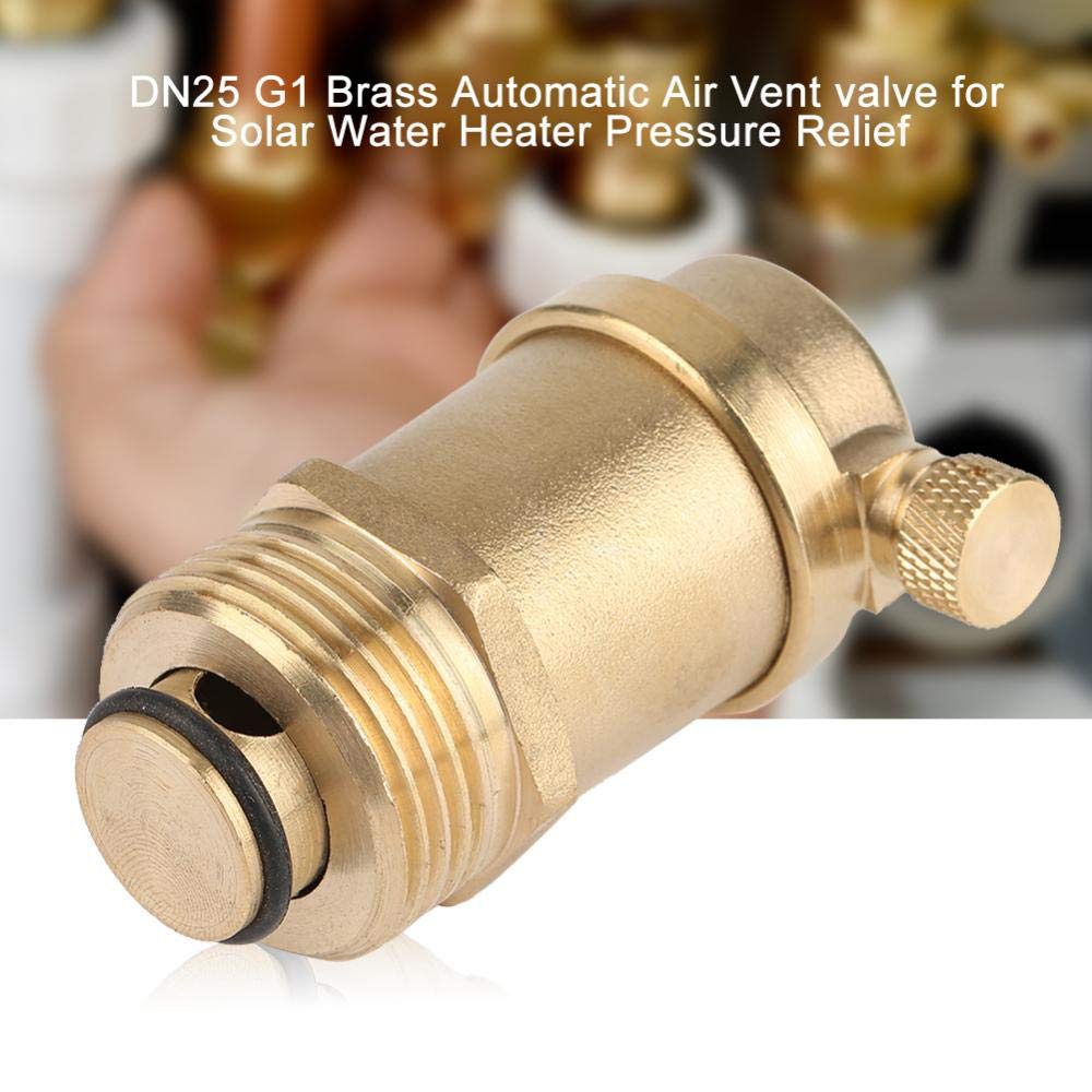 Wytino Air Vent Valve - Automatic Air Release Valve for Solar Water Heaters, Pressure Relief Valve for Water Tanks & Heating Systems - Prevents Air Lock & Improves Efficiency