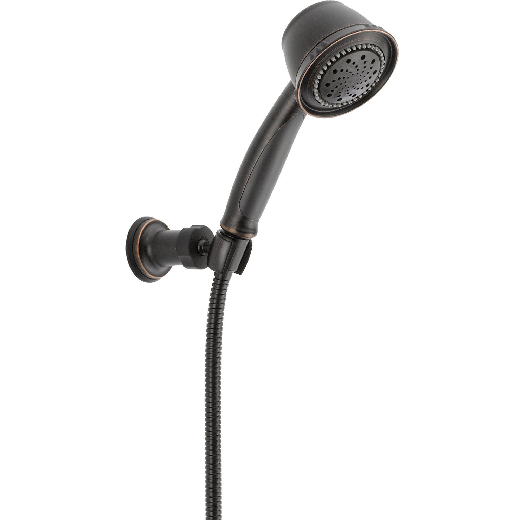 Delta 5 Spray Adjustable Wall Mount Handheld Shower Head in Venetian Bronze - 561286 - Perfect for Bathroom Renovation & Spa-Like Shower Experience
