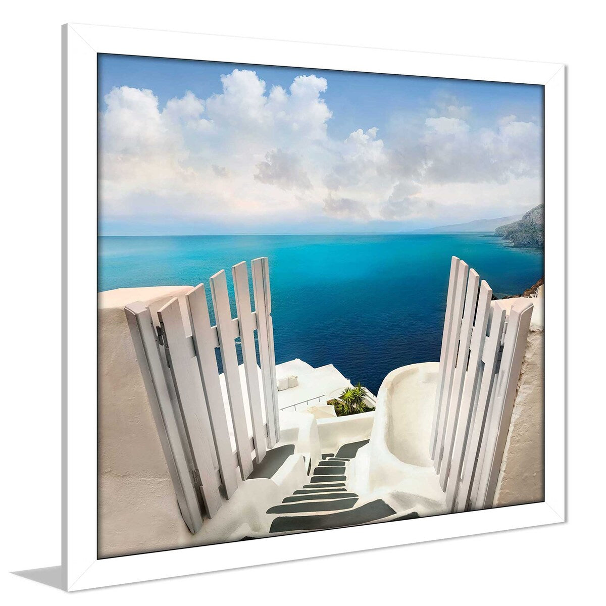 Blue Dreams by Mike Calascibetta - Premium Acrylic Wall Art Print - Modern Home & Office Decor for Living Room, Bedroom or Workspace