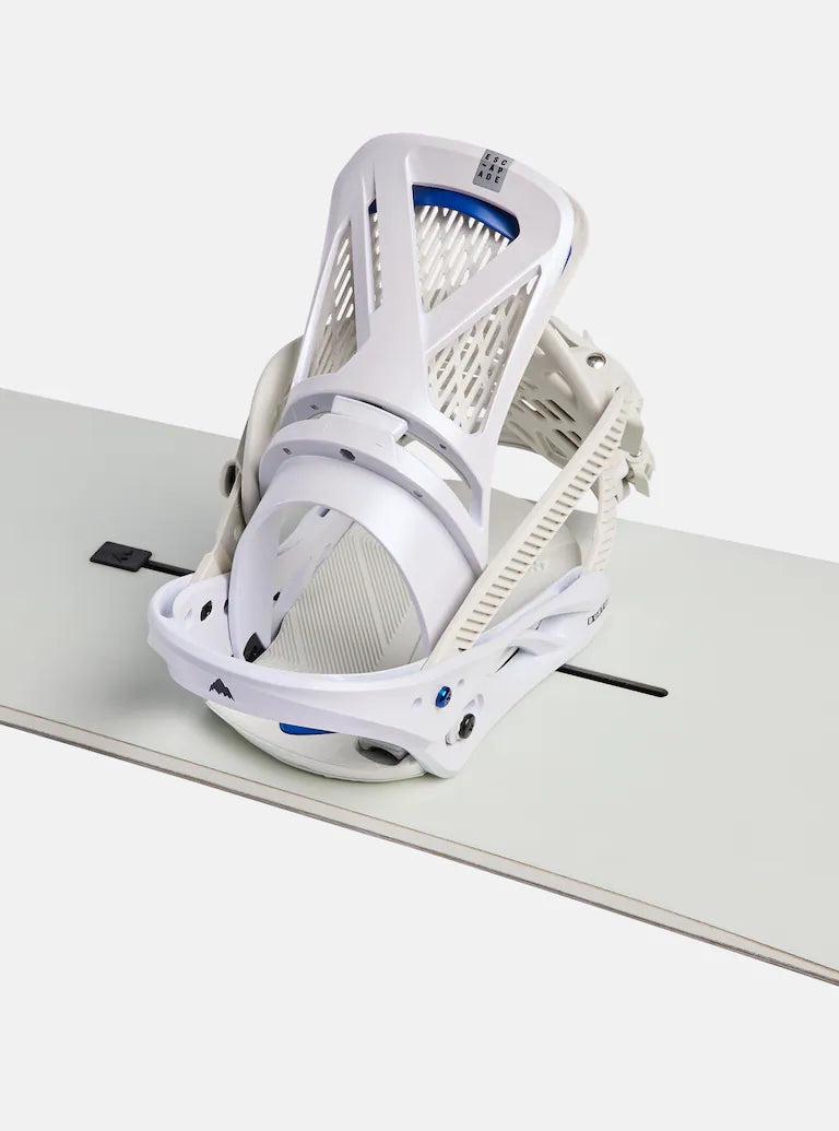 Burton Women's Escapade Snowboard Bindings 2025 - Lightweight & Responsive for All-Mountain Riding | Perfect for Freestyle & Powder Snowboarding