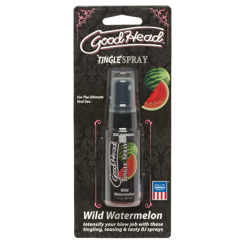 GoodHead Tingle Cooling Oral Stimulant Spray - Minty Fresh Breath Enhancer for Intimate Moments & Sensual Experiences