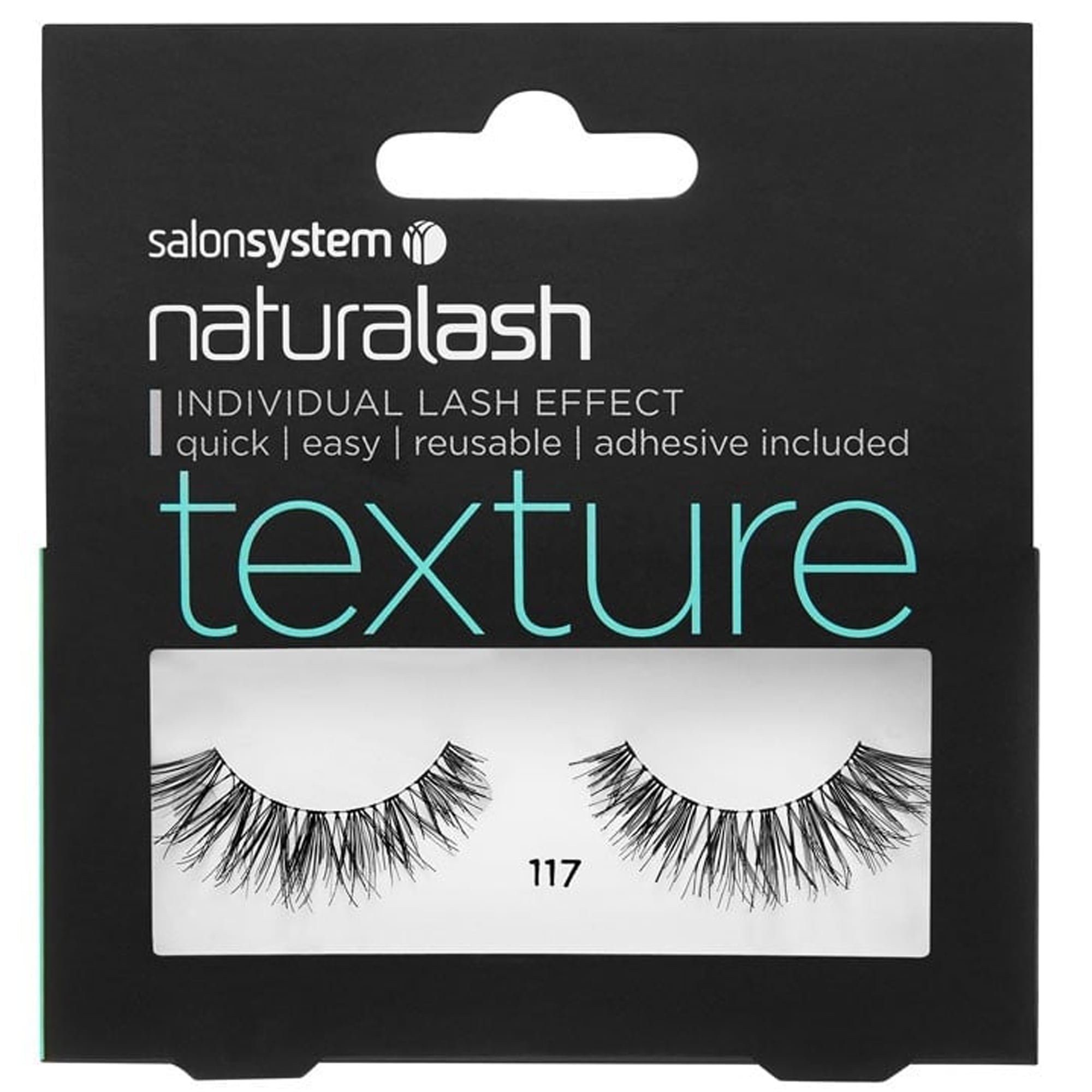 Salon System Natural Lash Effect Mascara #117 Black - Volumizing & Lengthening for Dramatic Eye Makeup | Perfect for Daytime Office Look & Evening Glam