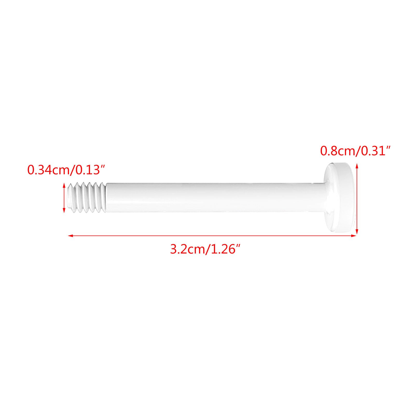 Bydezcon 4pcs 6#32 Computer Fan Mounting Screws - 25mm Thickness Case Fan Screws for Secure Installation & Long-Lasting Performance - Perfect for PC Builds, Gaming Rigs & Server Cooling Systems