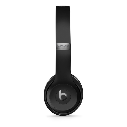 Beats Solo 3 Wireless On-Ear Headphones - Matte Black | Bluetooth Headset with Apple W1 Chip, 40 Hours Battery Life | Perfect for Gym, Travel & Music Lovers