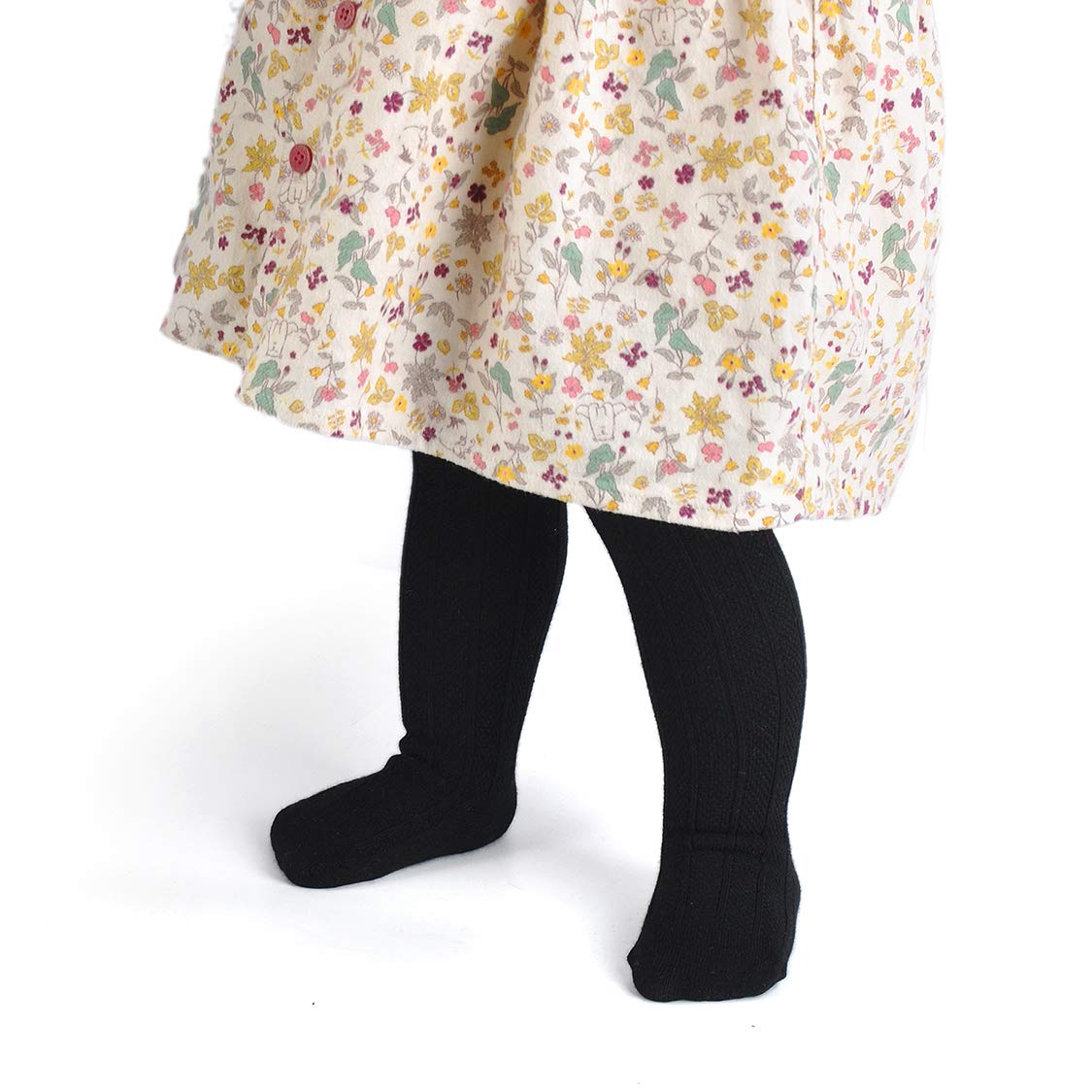 EPEIUS Baby Girls & Boys Knee High Socks - Uniform Tube Ruffled Stockings for Infants & Toddlers (3/5 Pack) - Perfect for School, Dance, Dress Up & Special Occasions