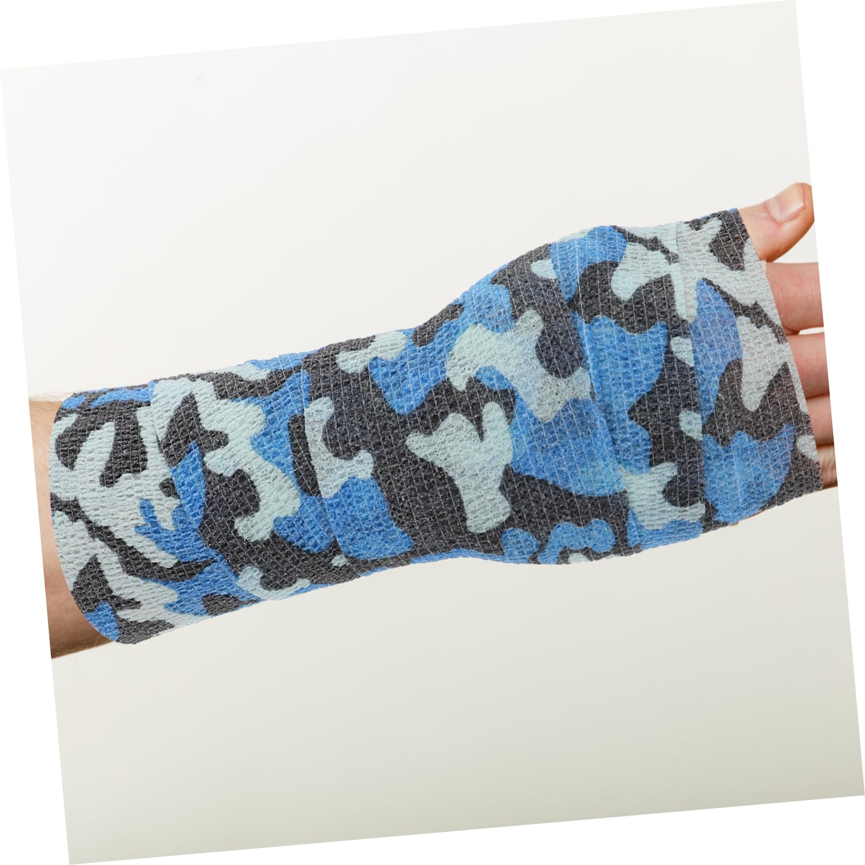 Mipcase 12pcs Elastic Self-Adhesive Finger Tape - Breathable Non-Woven Fabric Sports Wrap for Finger Protection & Support - Ideal for Basketball, Volleyball, Rock Climbing & Outdoor Activities