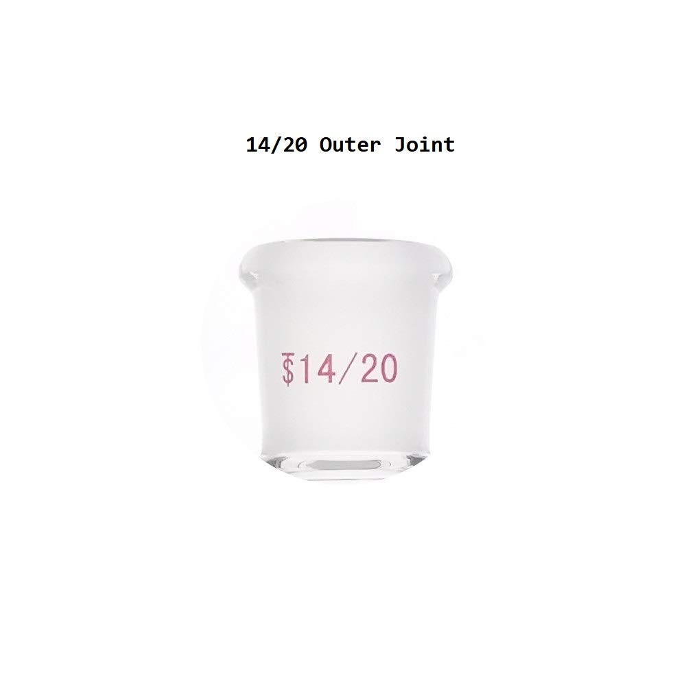 Laboy 125mL Pear-Shaped Conical Separatory Funnel with 14/20 Joint & 2mm PTFE Stopcock - Premium Lab Glassware for Chemical Extraction, Liquid Separation & Laboratory Experiments