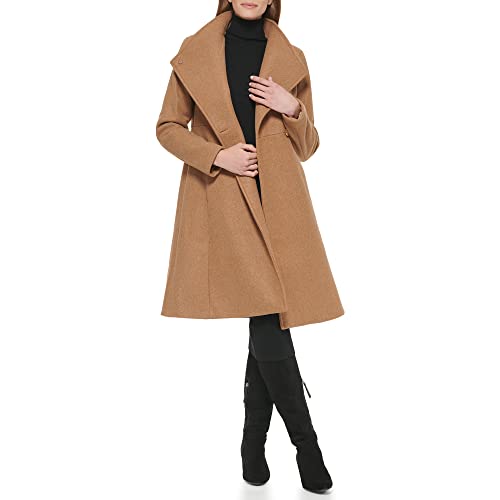 Asymmetrical Dark Camel Melange