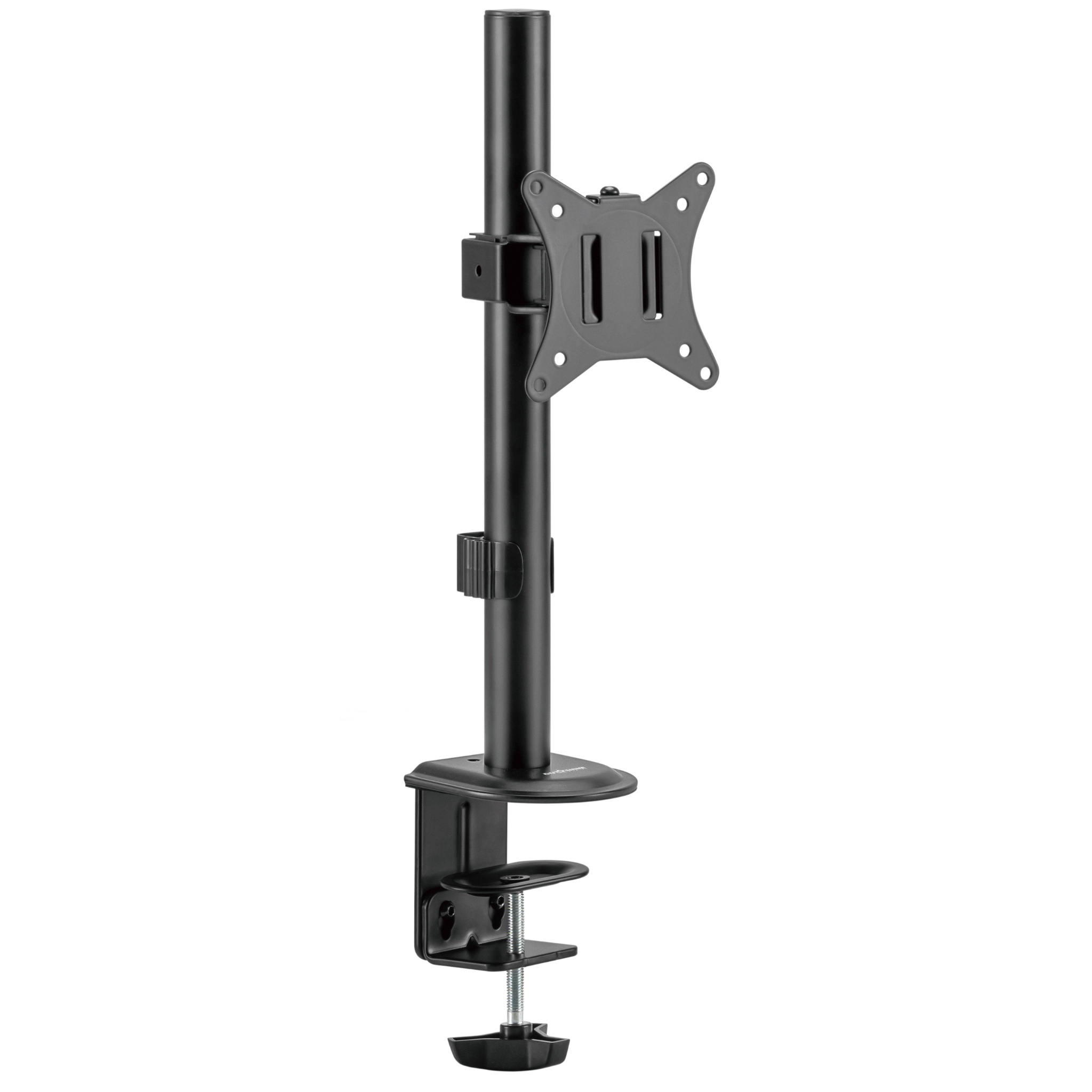 Outshine Gaming Single Monitor Mount - Adjustable VESA Desk Stand for 17-32 inch Screens - Perfect for Home Office, Gaming Setup & Workstation Ergonomics